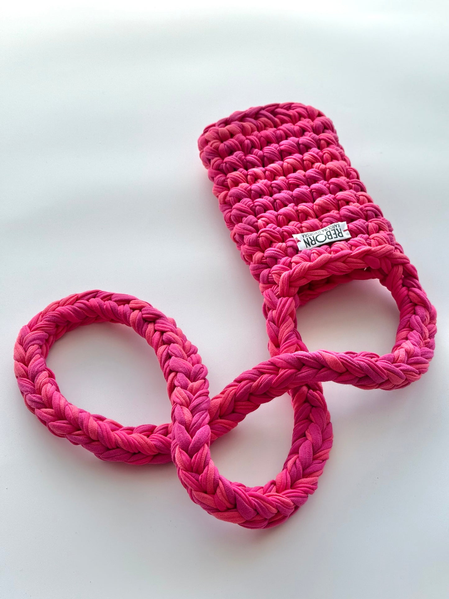 Crossbody kapsa na telefon – Pink Coral