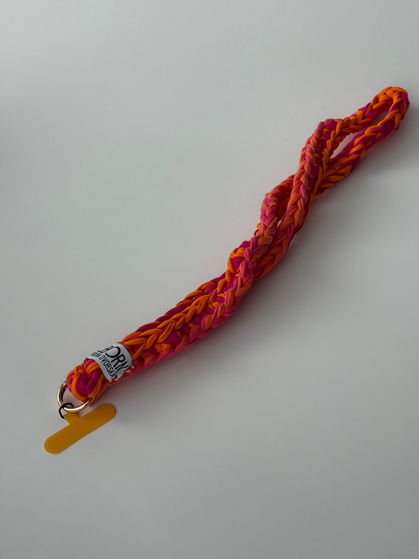 Popruh na telefon – Mango Raspberry Bright