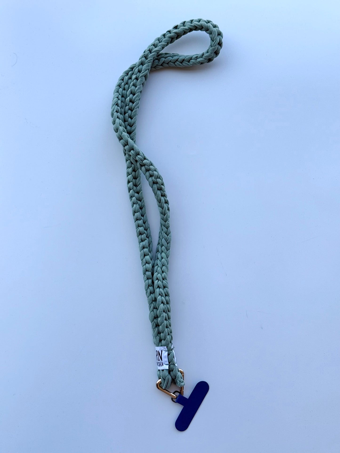 Slim popruh na telefon – Dark Sage Green