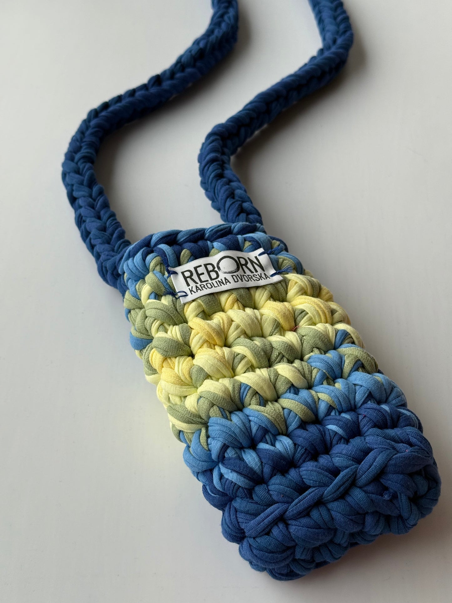 Crossbody kapsa na telefon – Ocean Lime
