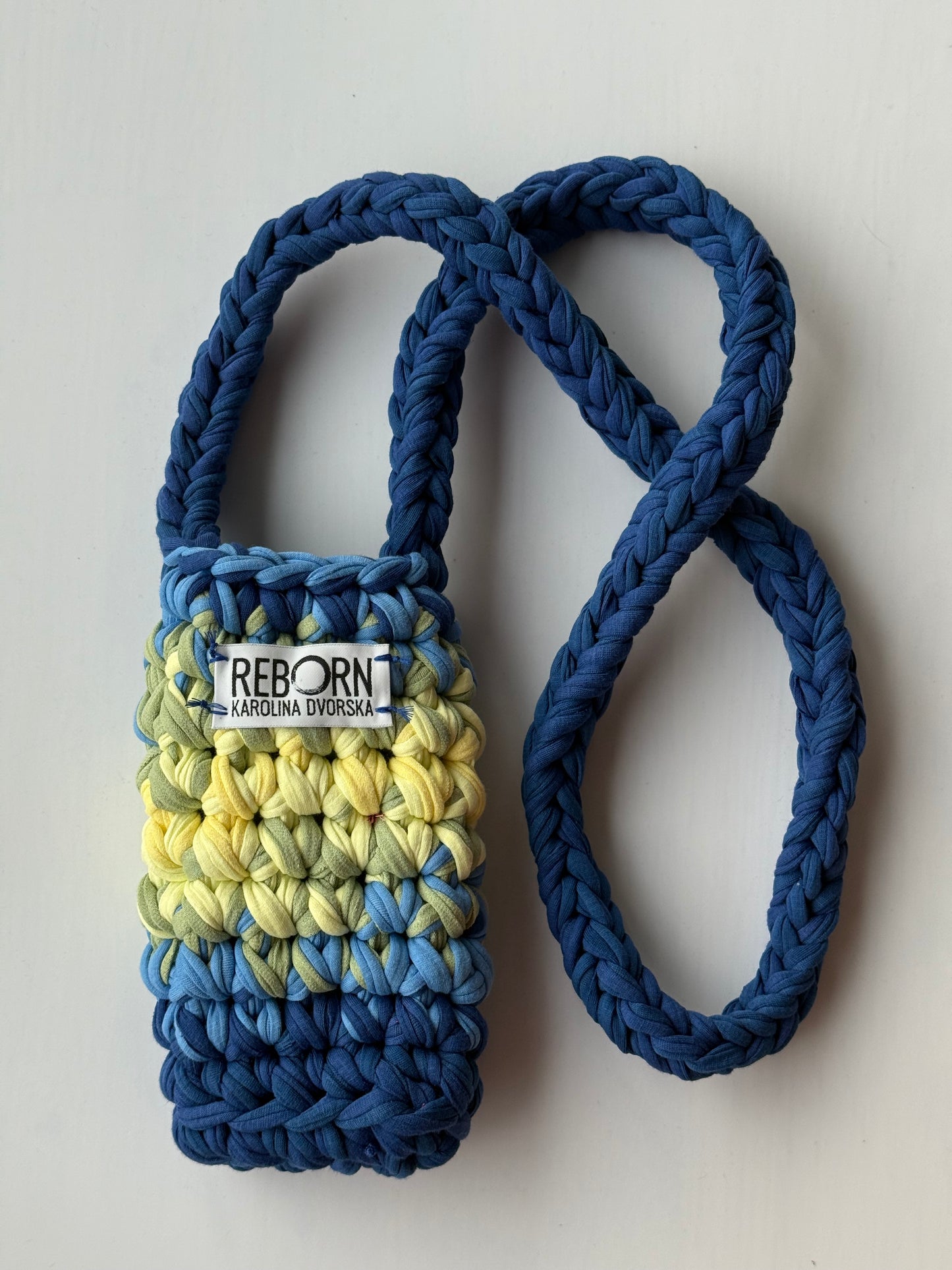 Crossbody kapsa na telefon – Ocean Lime