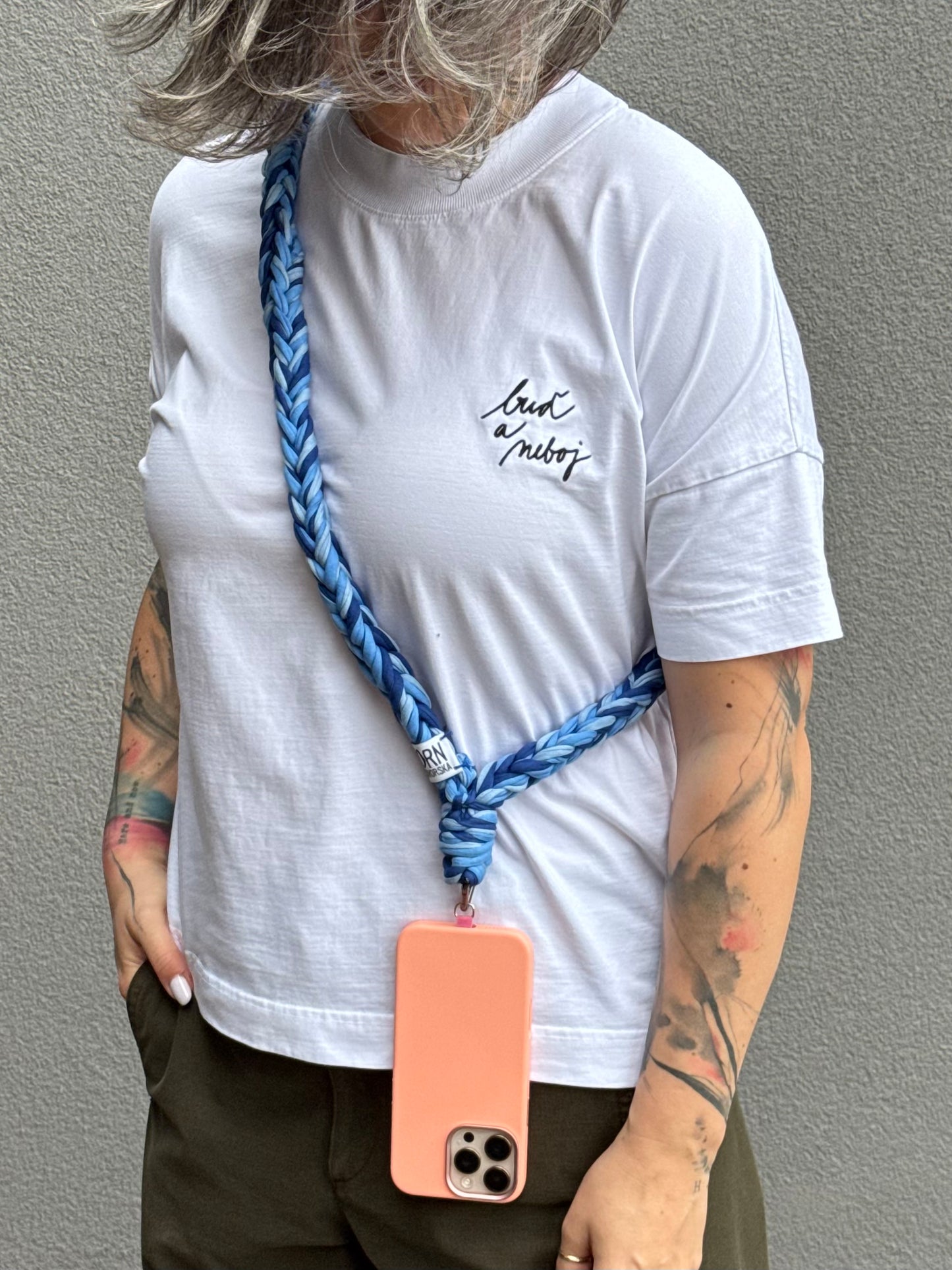 Popruh na telefon – Ocean