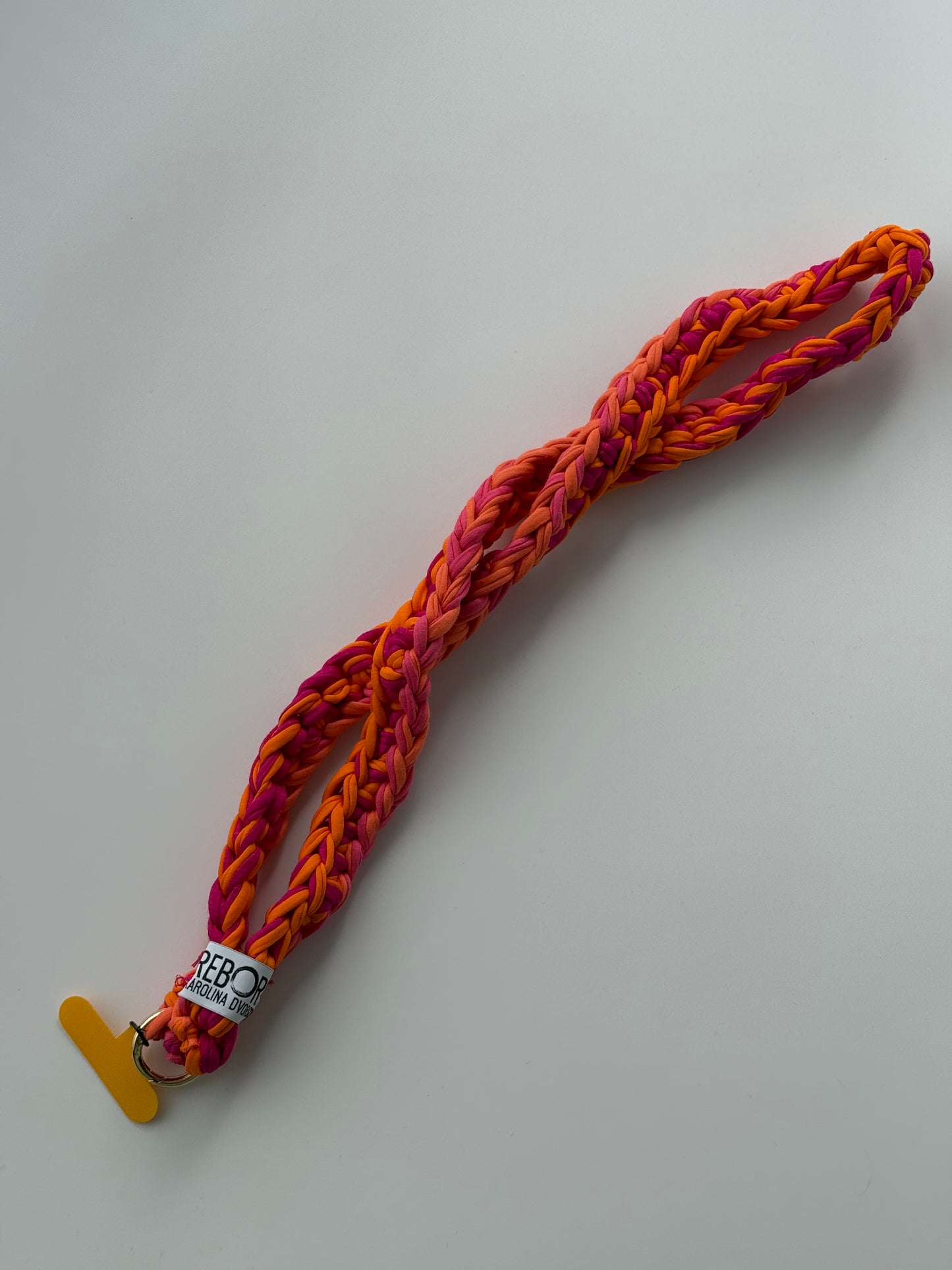 Popruh na telefon – Mango Raspberry Bright