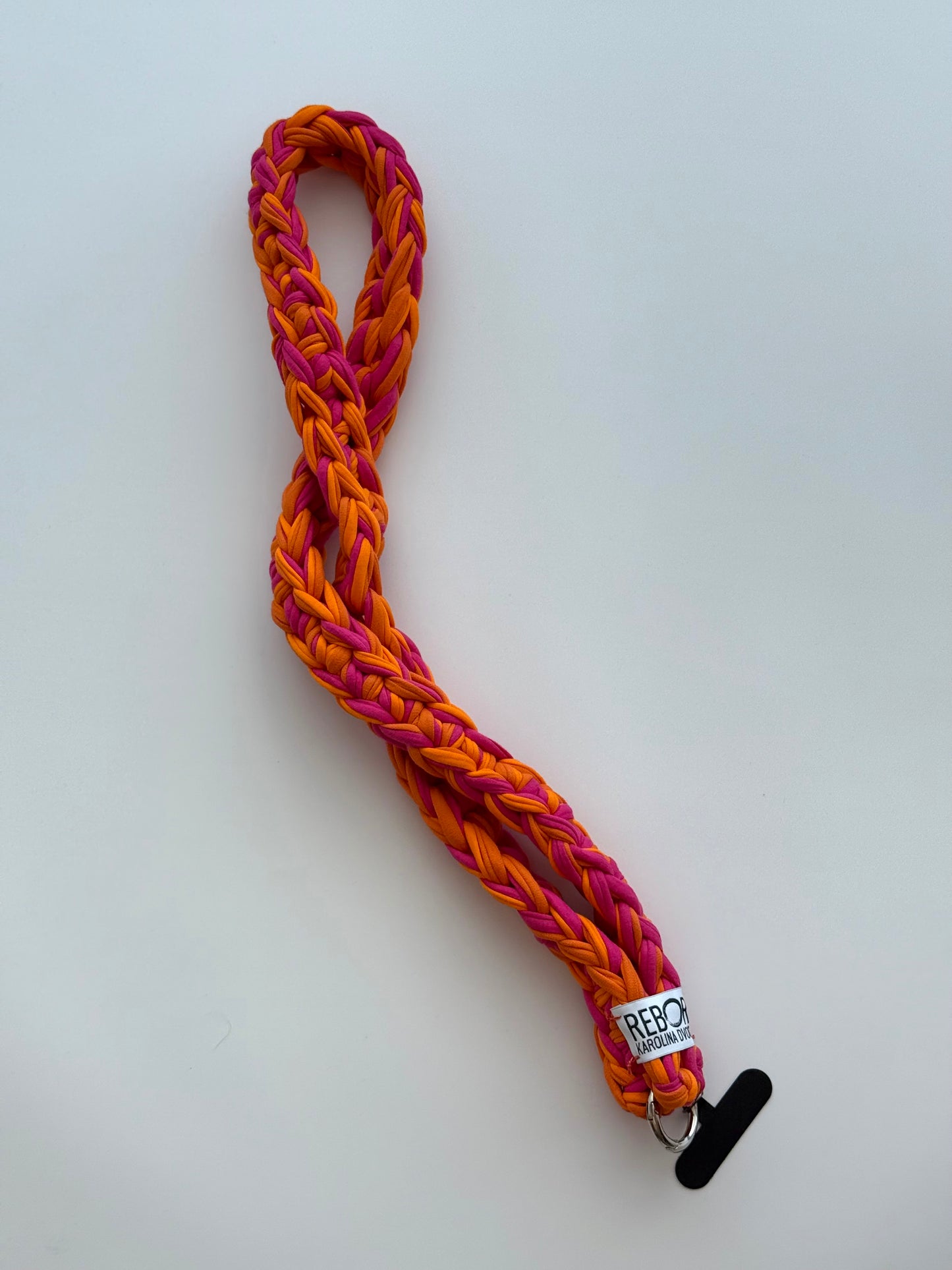 Popruh na telefon – Mango Raspberry Bright