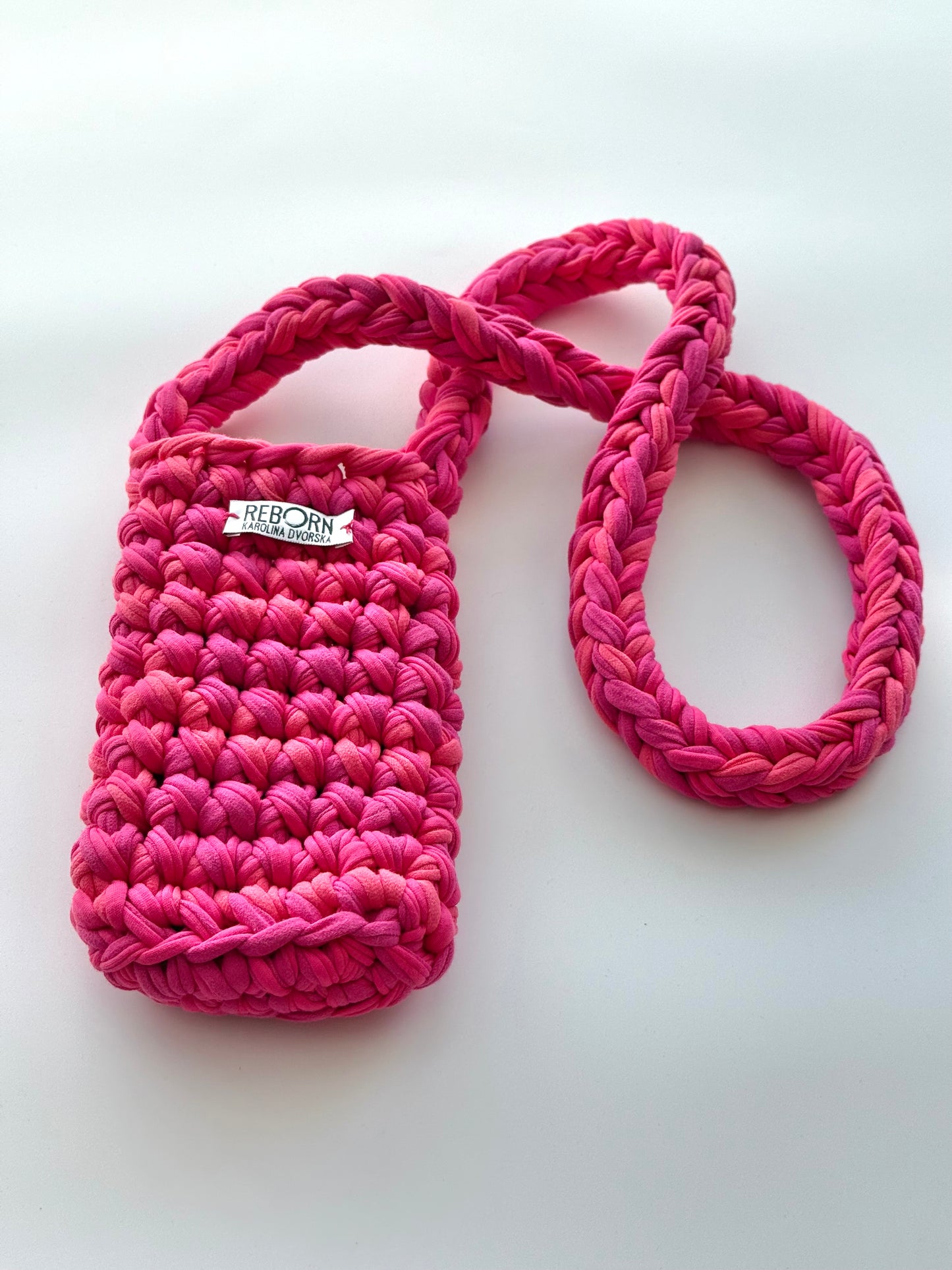 Crossbody kapsa na telefon – Pink Coral