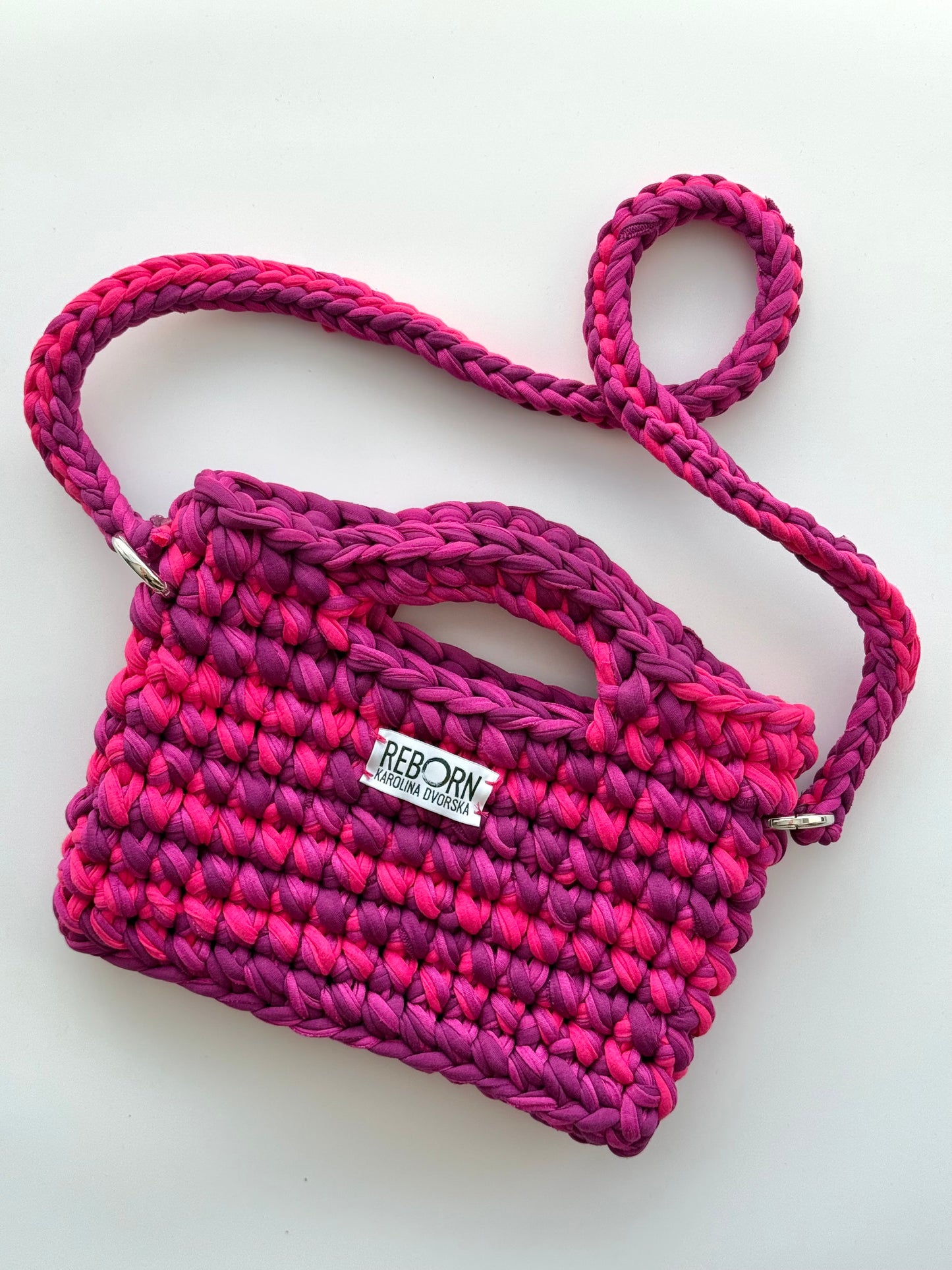 Crossbody kabelka M – Pink Fuchsia