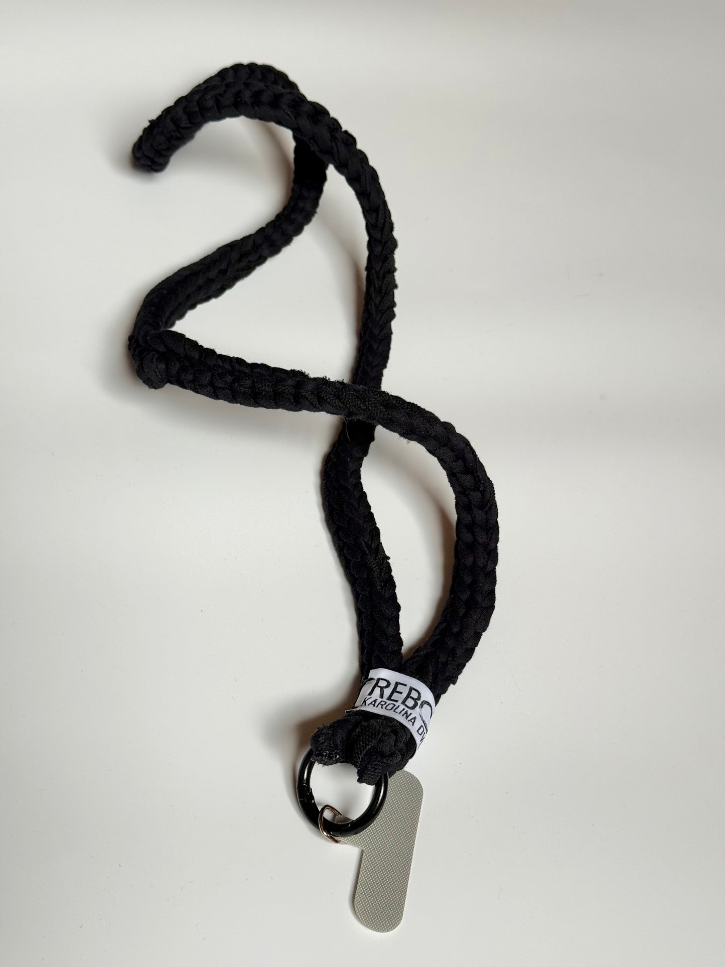 Slim popruh na telefon – Black