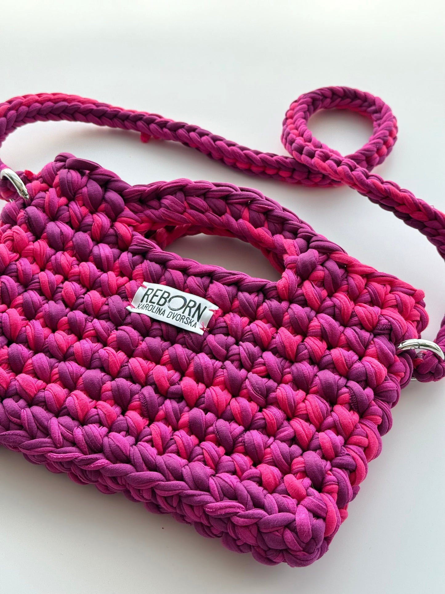 Crossbody kabelka M – Pink Fuchsia
