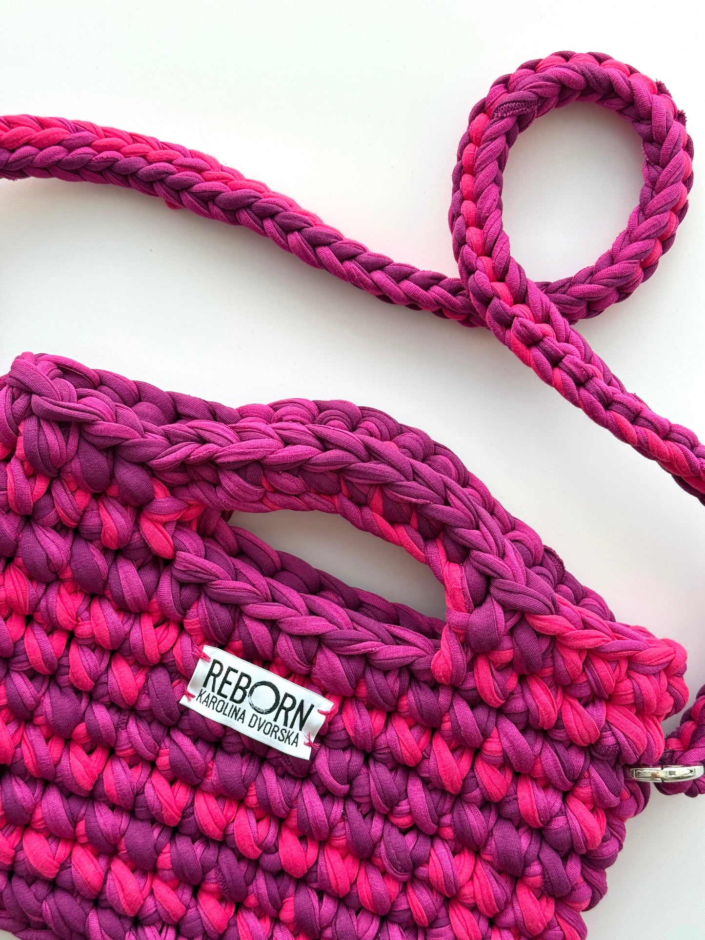 Crossbody kabelka M – Pink Fuchsia