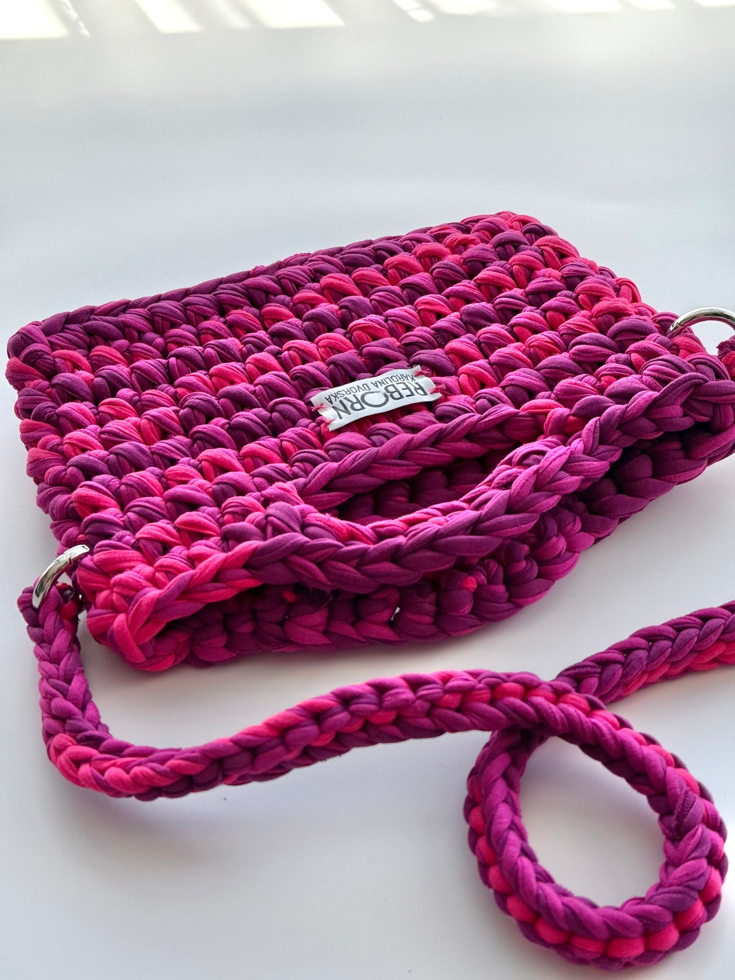 Crossbody kabelka M – Pink Fuchsia