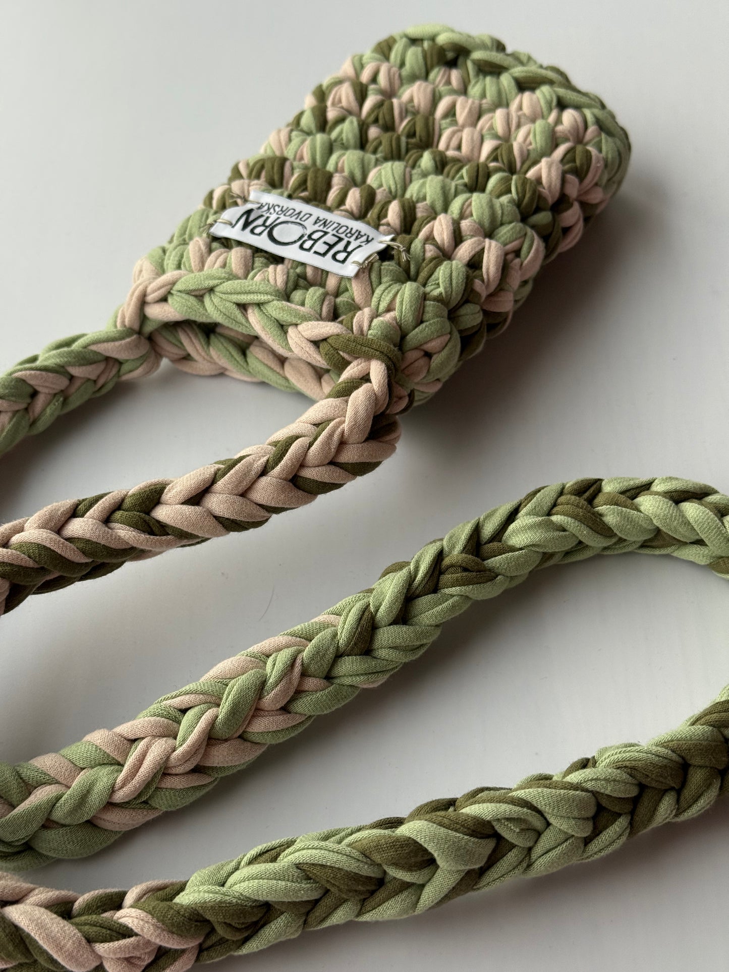 Crossbody kapsa na telefon – Olive Ivory