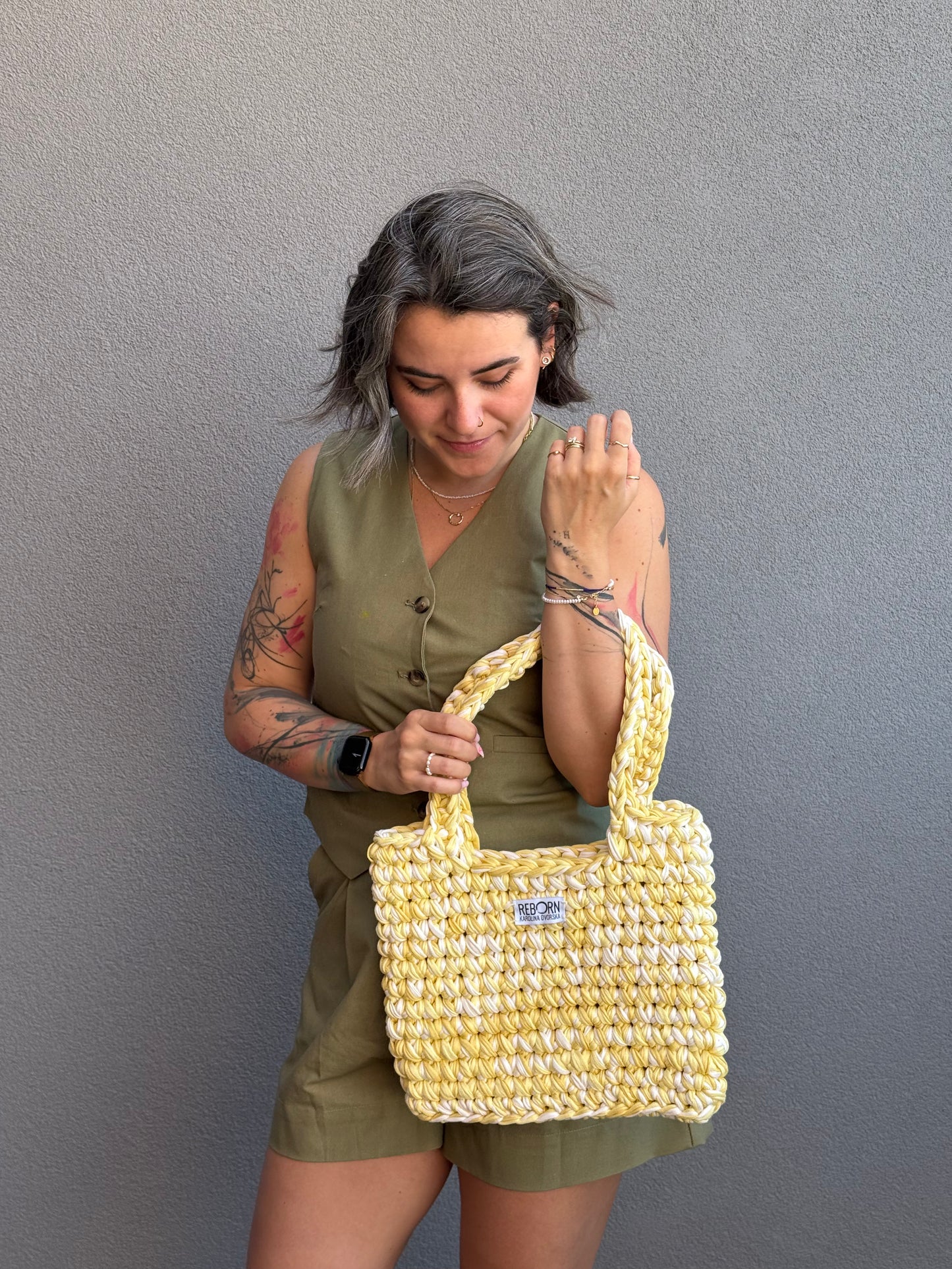 Shopper taška M – Butter Yellow