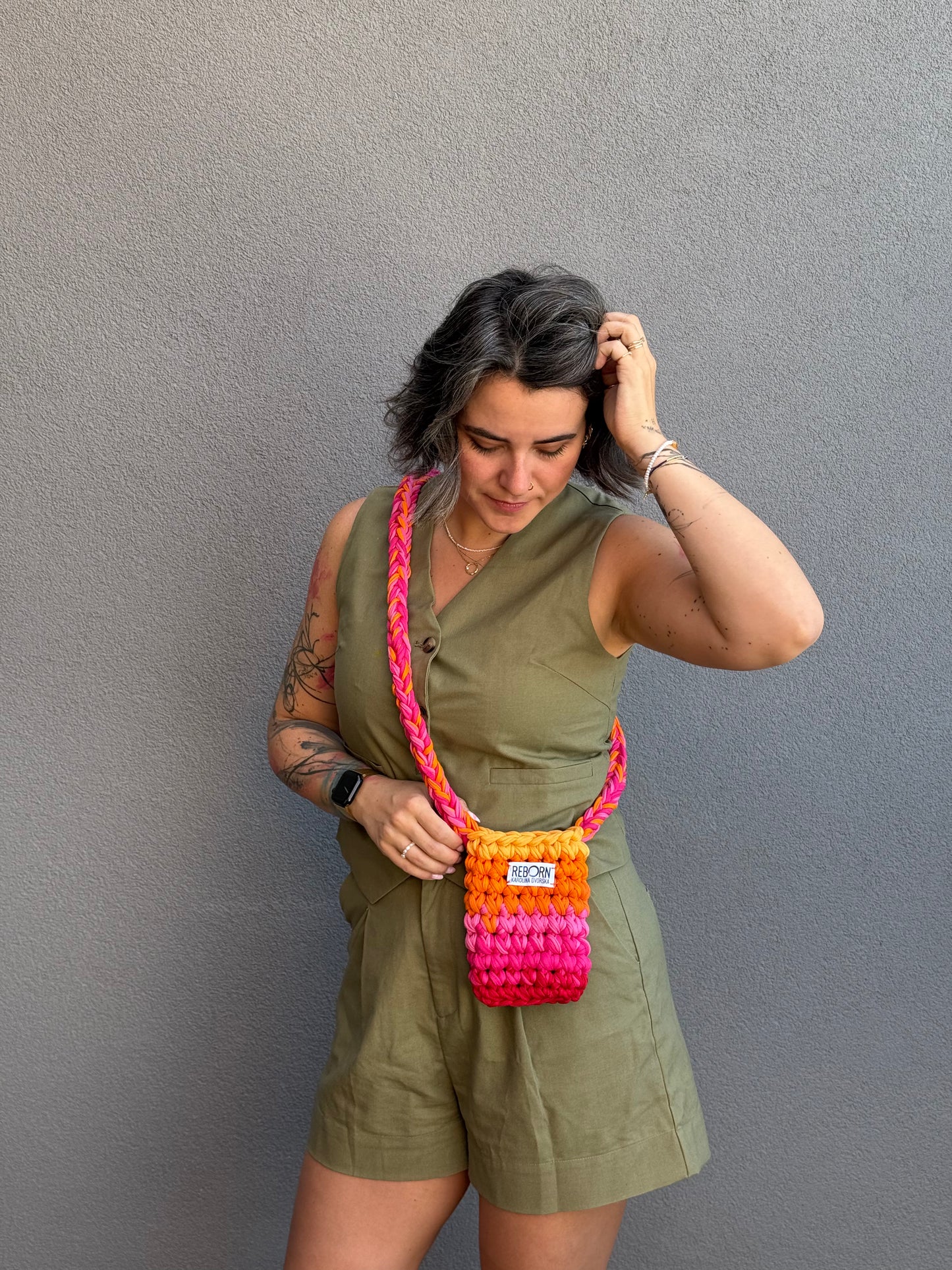 Crossbody kapsa na telefon – Summer Sunset