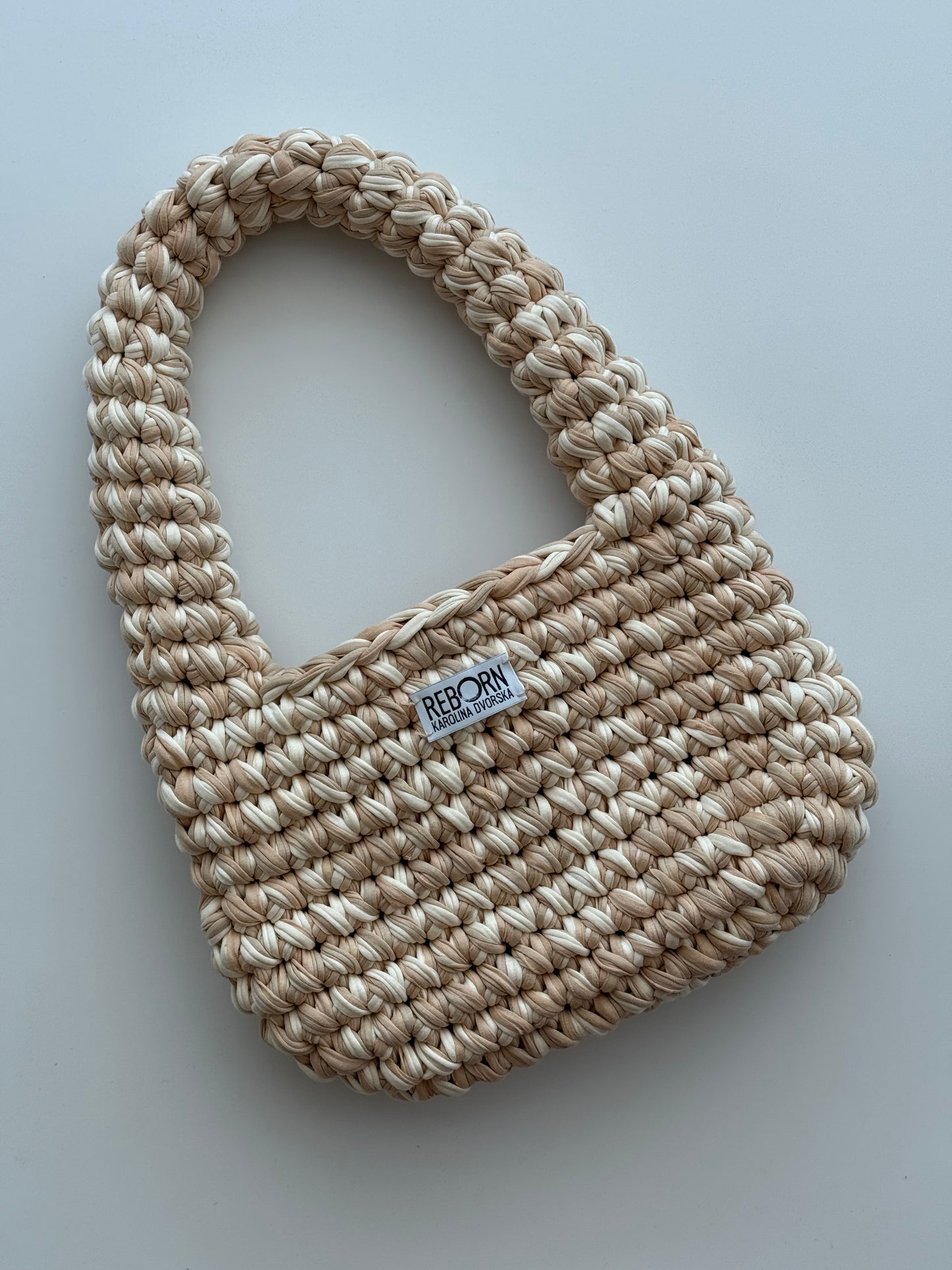 Maxi Lock kabelka – Beige Shade