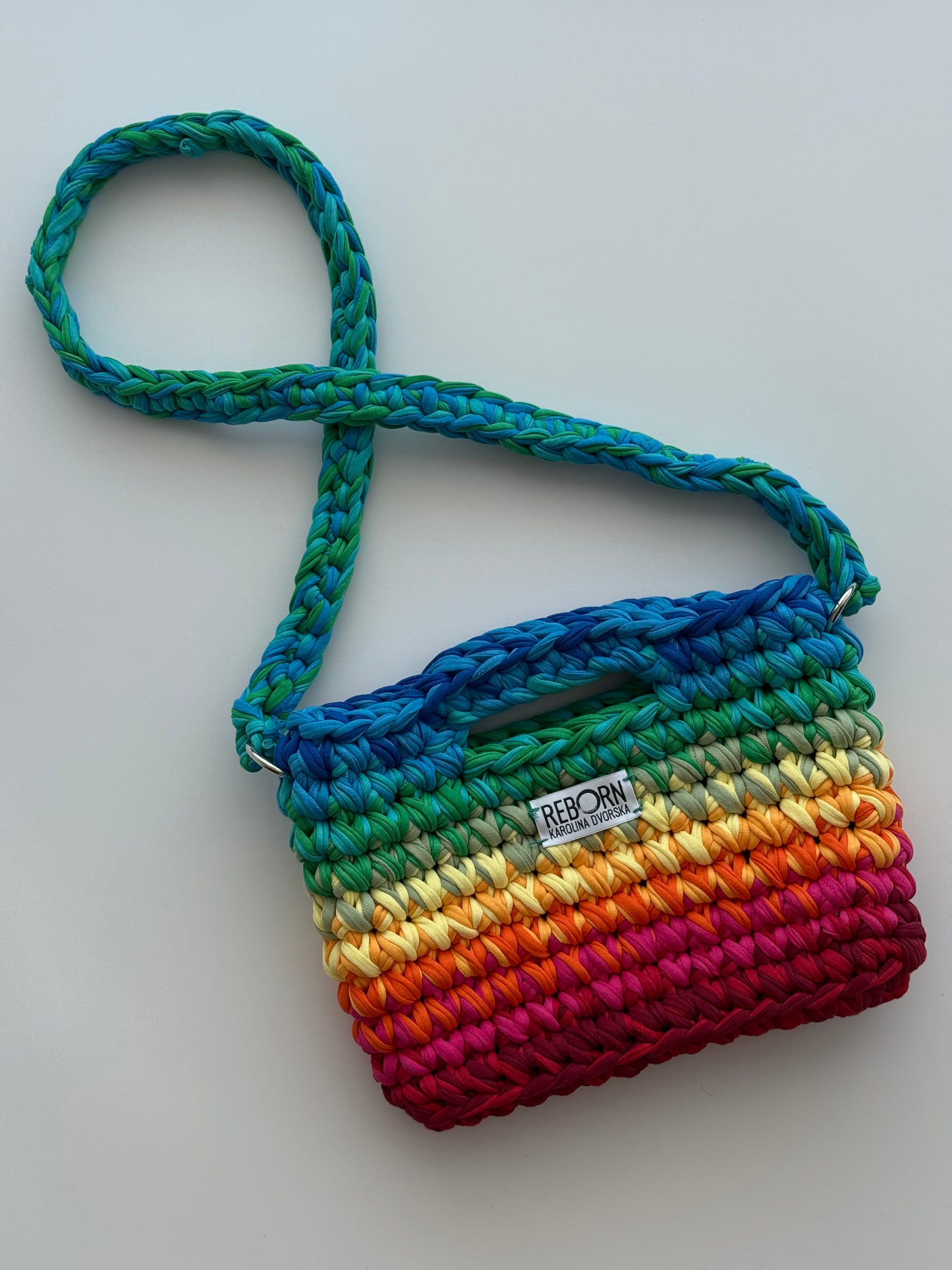Crossbody kabelka M – Rainbow