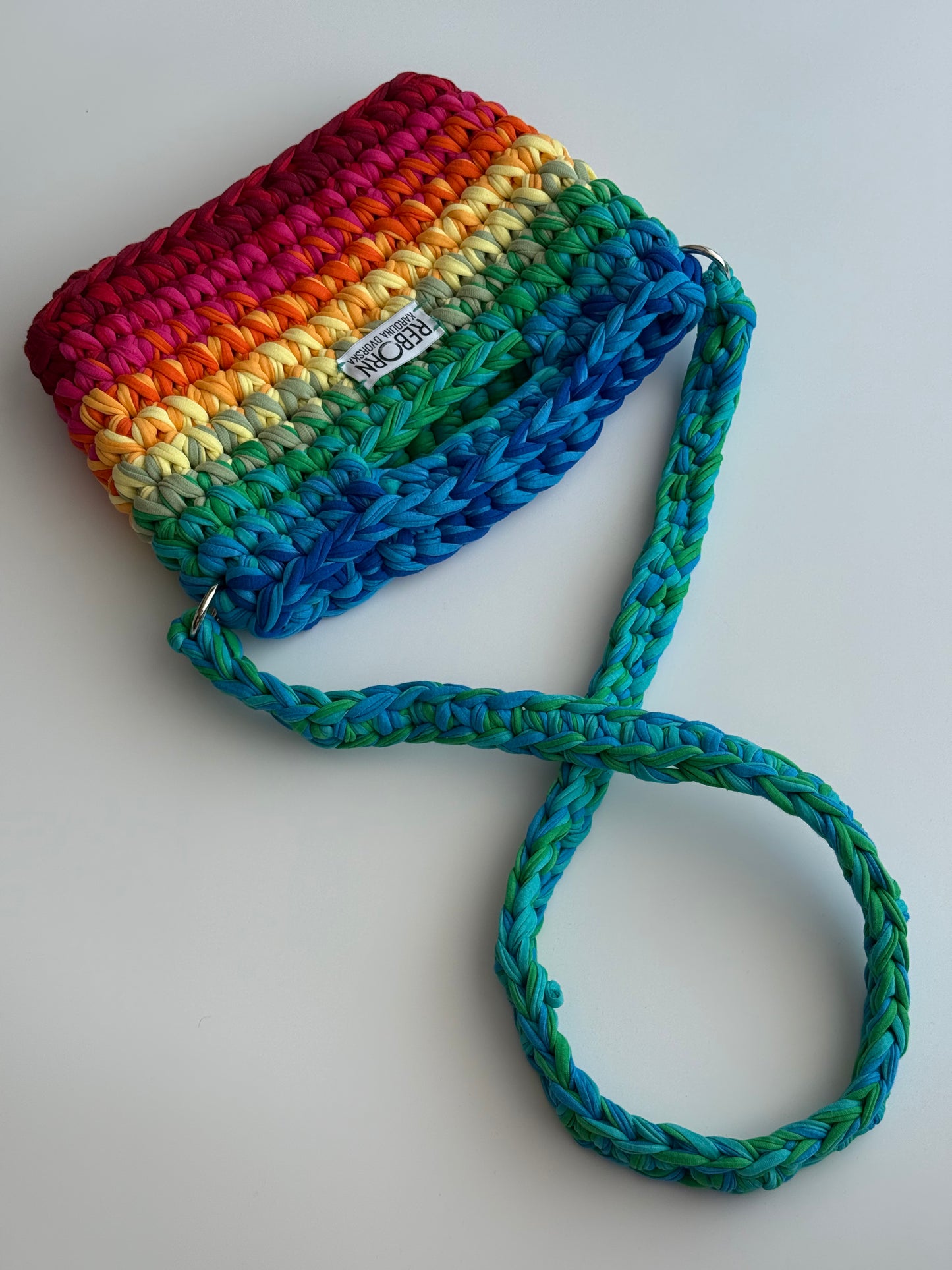 Crossbody kabelka M – Rainbow