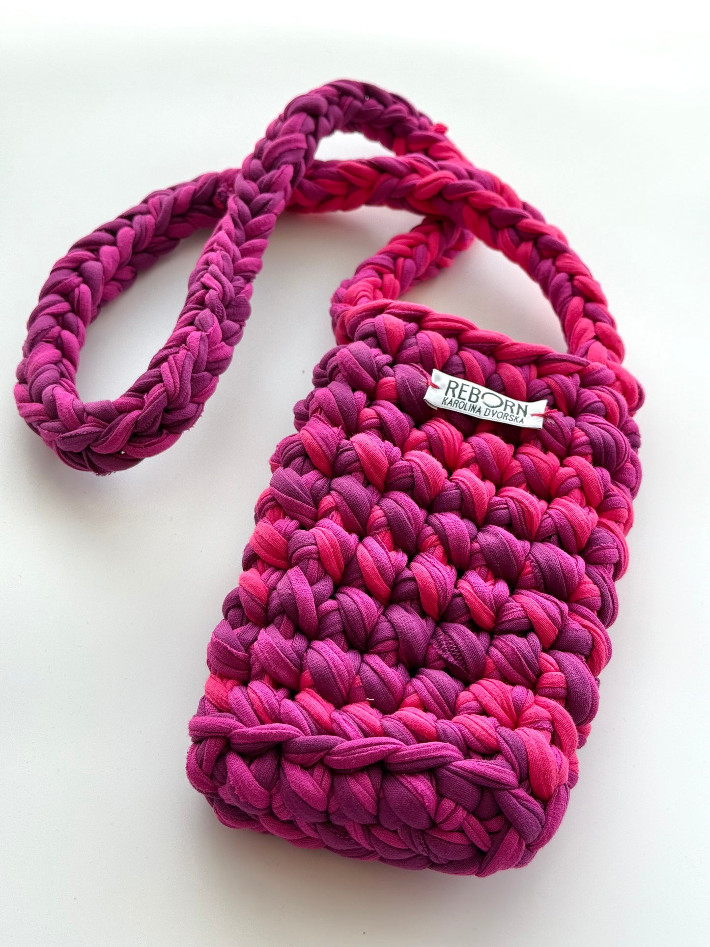 Crossbody kapsa na telefon – Pink Fuchsia