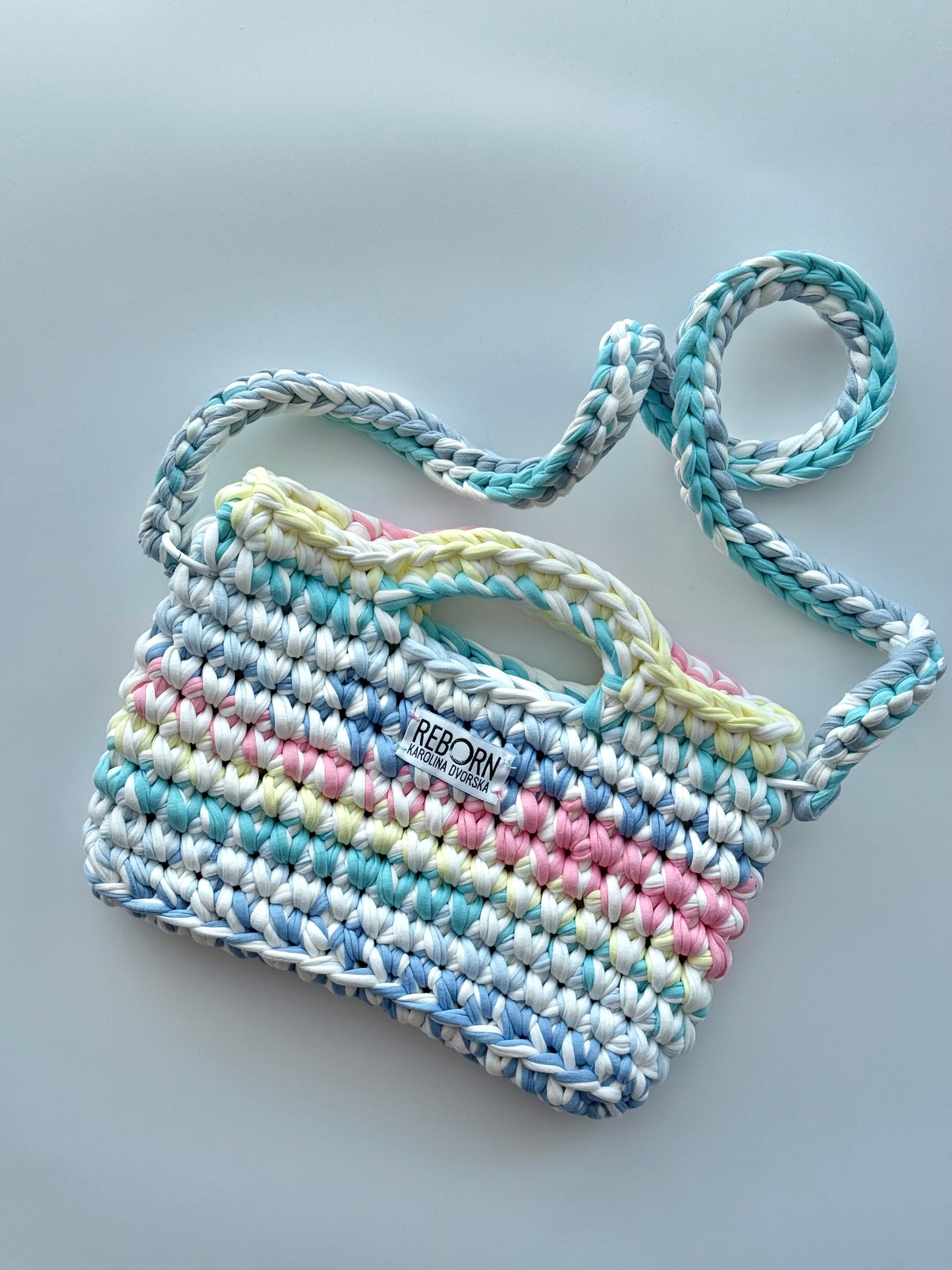 Crossbody kabelka M – Pastel Palette