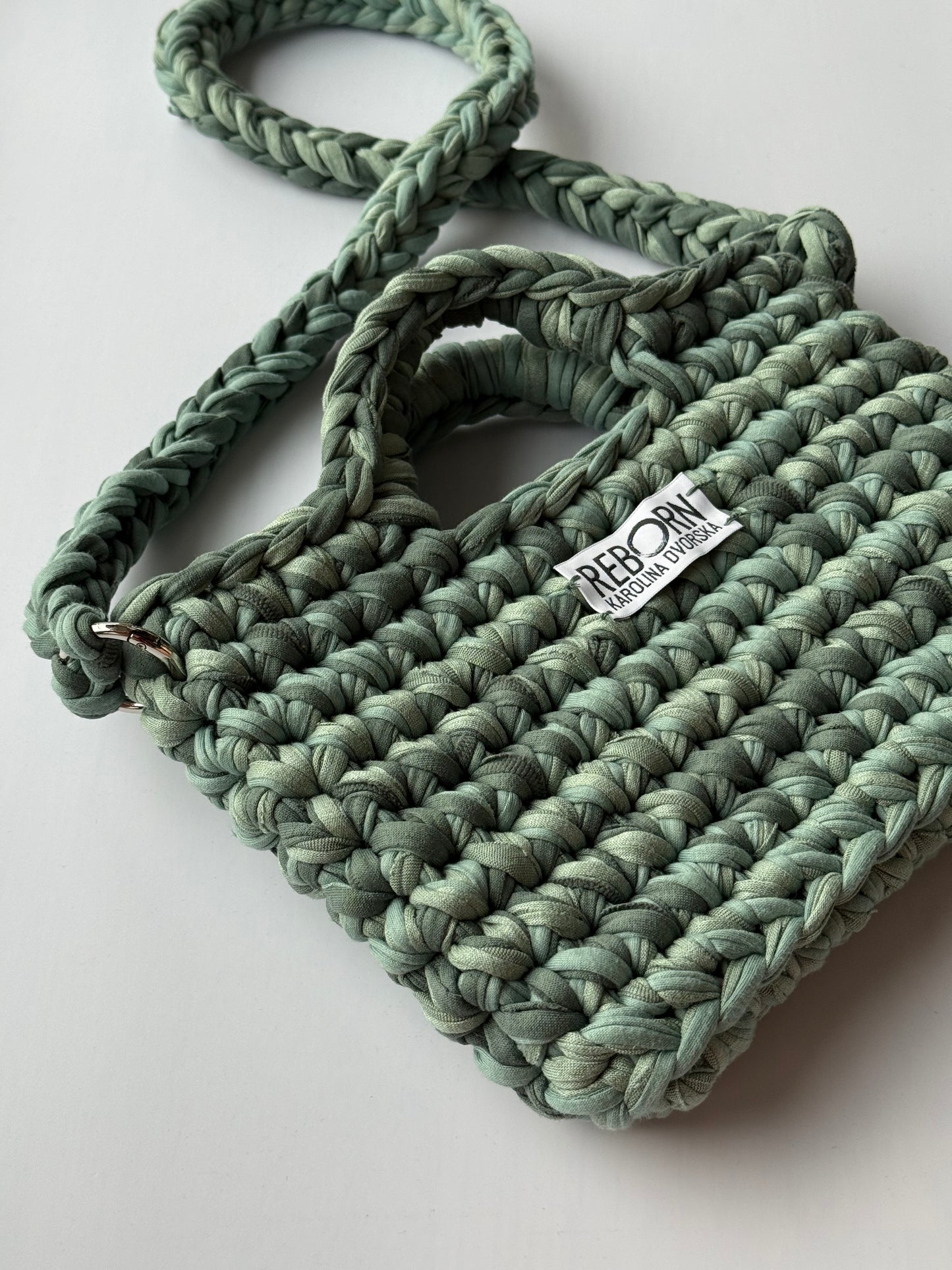 Crossbody kabelka M – Sage Green