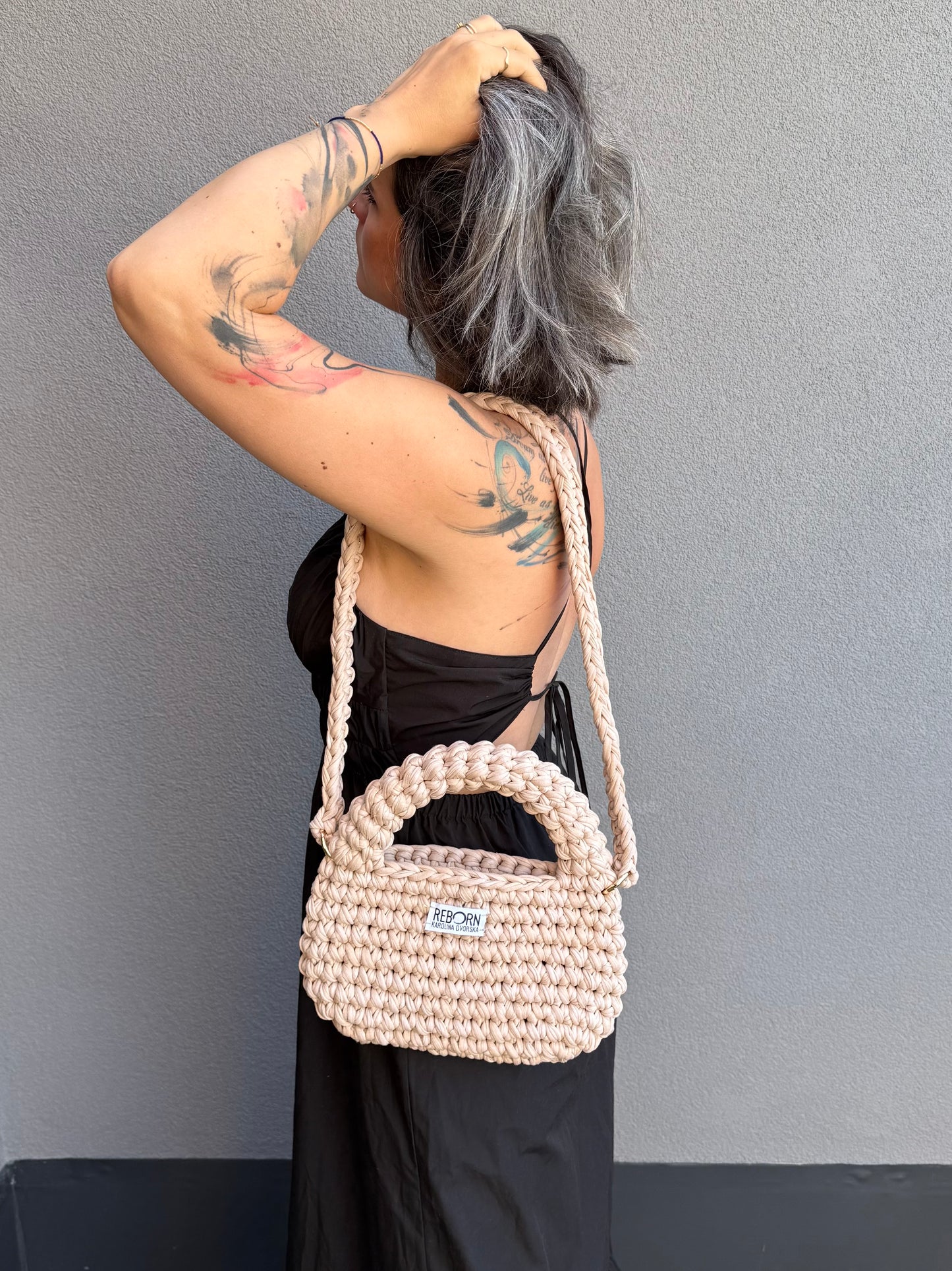 Lock kabelka M – Beige Shade