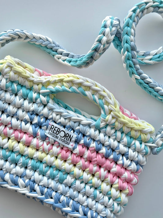 Crossbody kabelka M – Pastel Palette