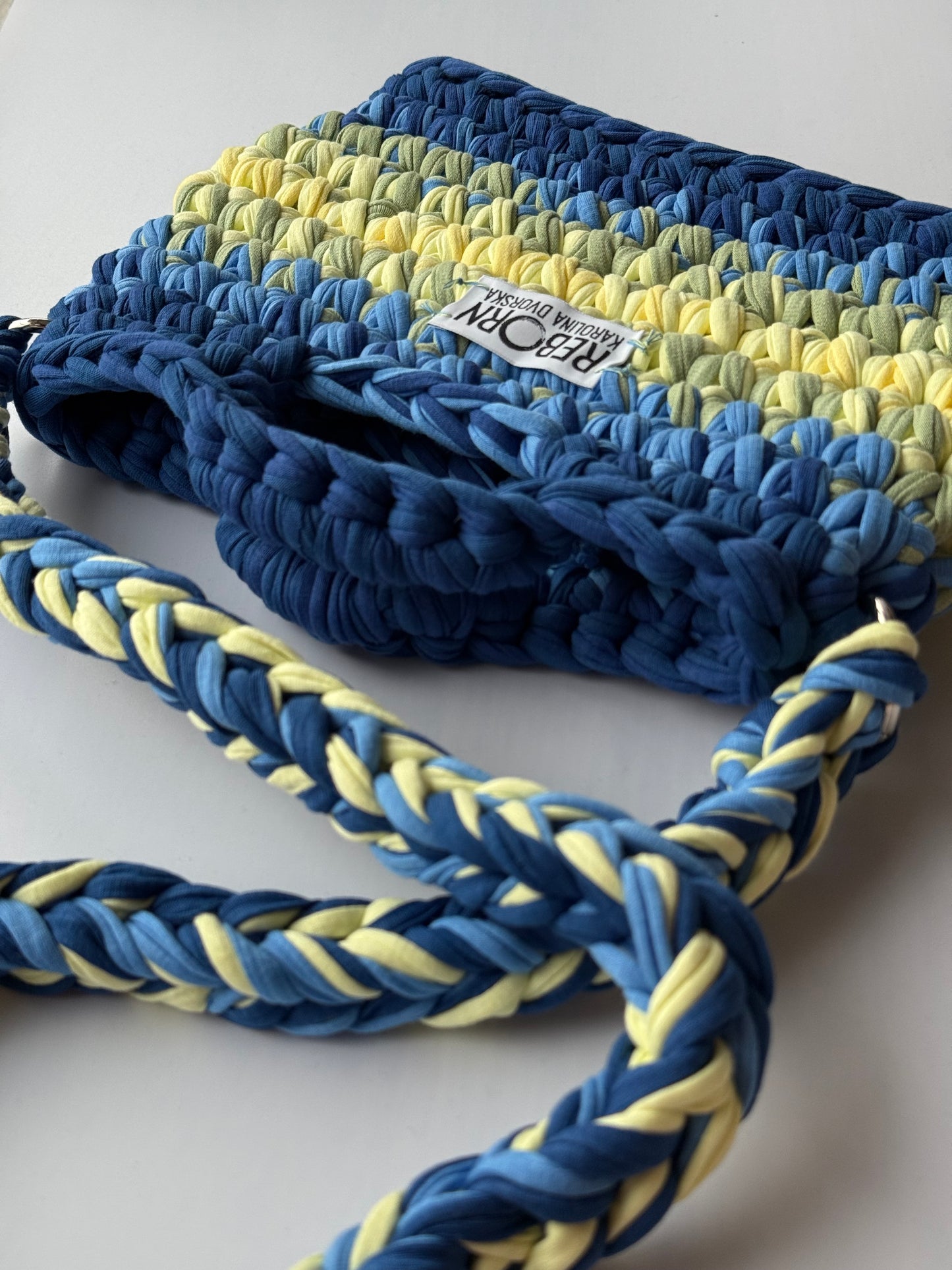 Crossbody kabelka M – Ocean Lime