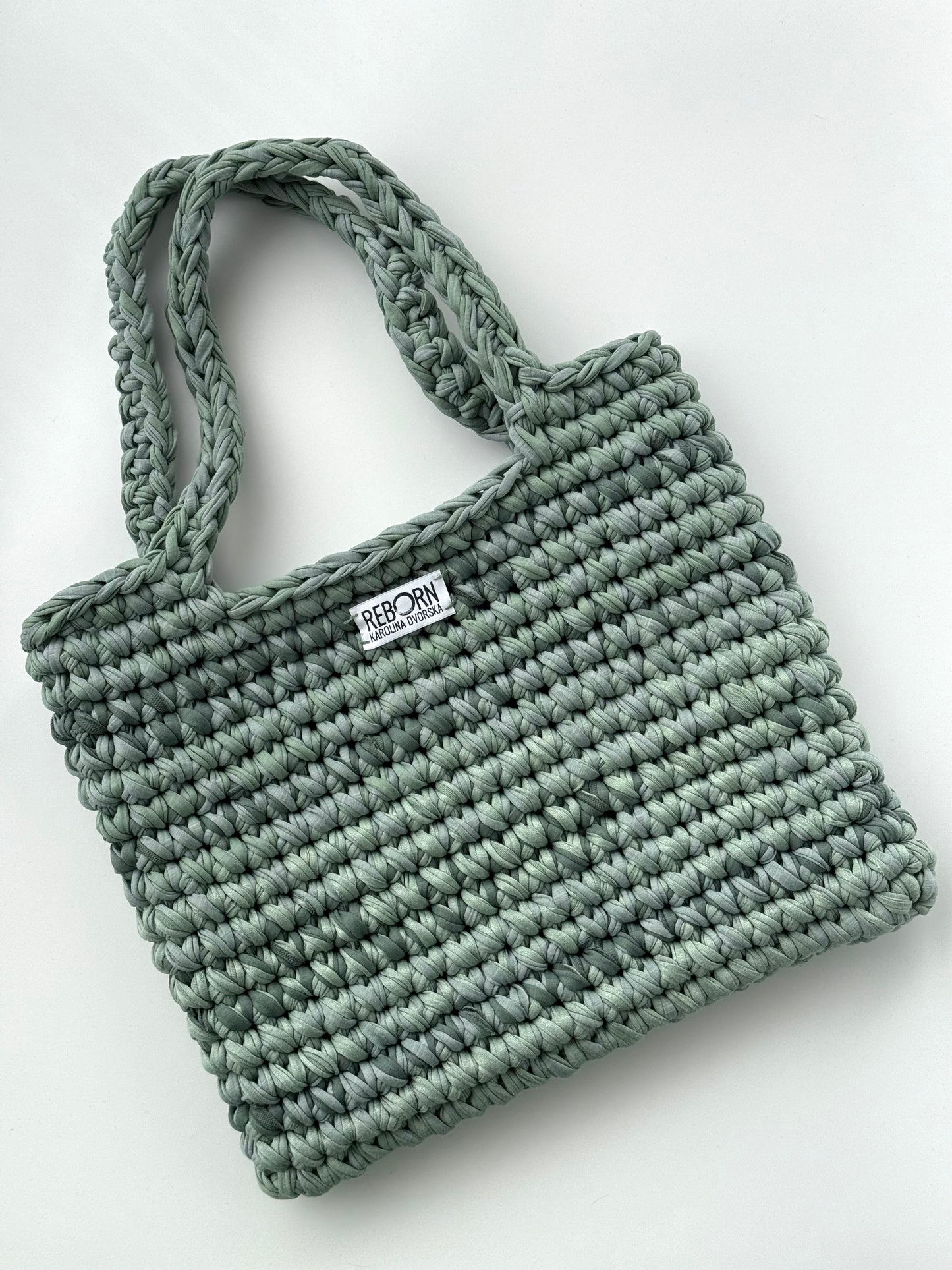 Shopper taška L – Sage Green