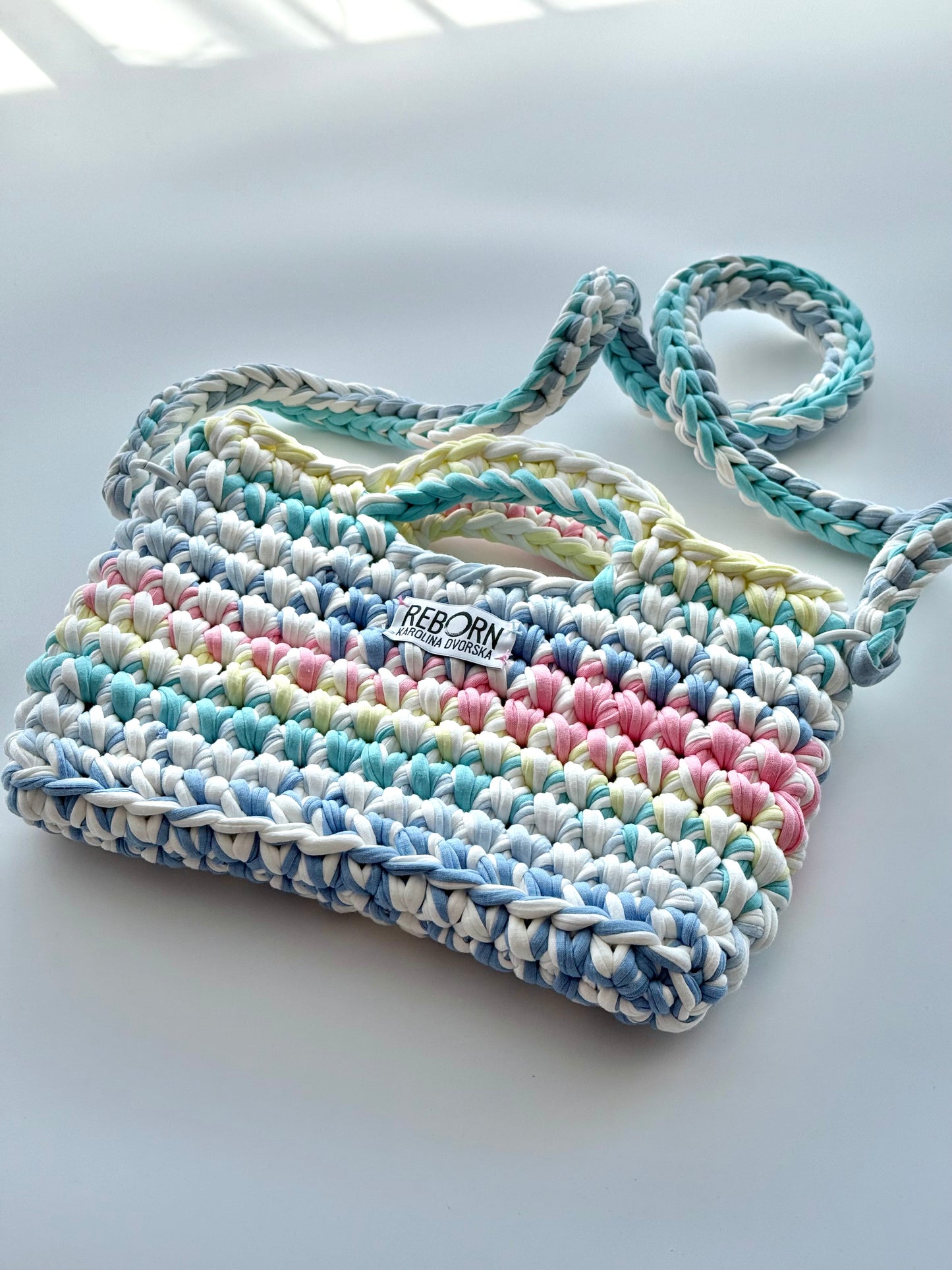 Crossbody kabelka M – Pastel Palette