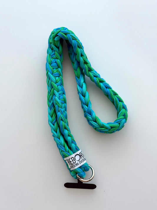 Popruh na telefon – Blue Lagoon