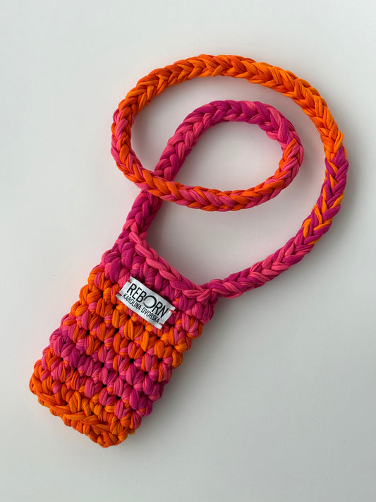 Crossbody kapsa na telefon – Mango Raspberry