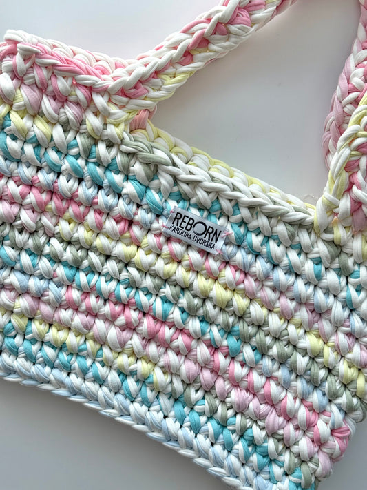 Shopper taška L – Pastel Palette