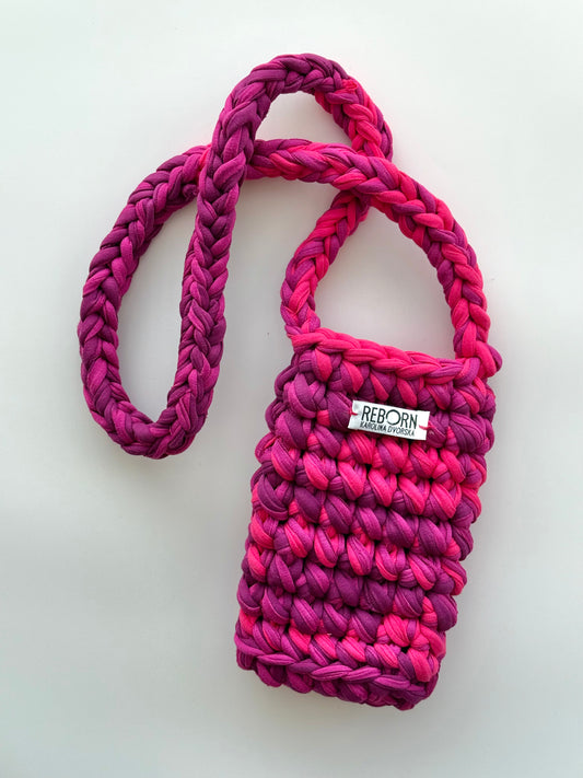 Crossbody kapsa na telefon – Pink Fuchsia
