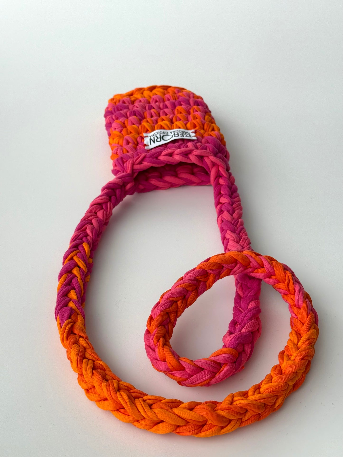 Crossbody kapsa na telefon – Mango Raspberry