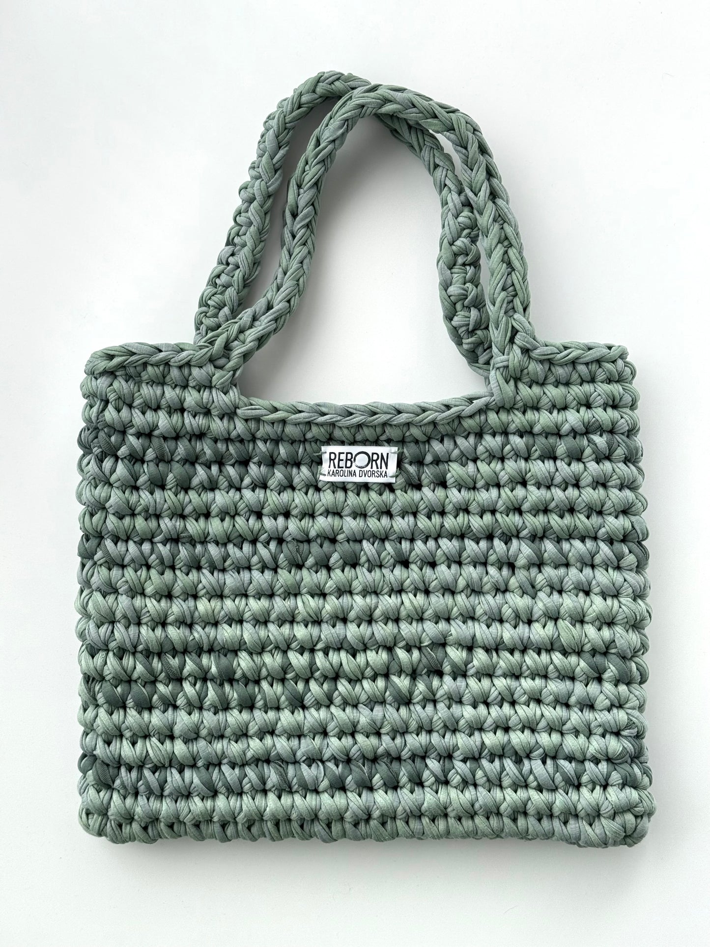 Shopper taška L – Sage Green