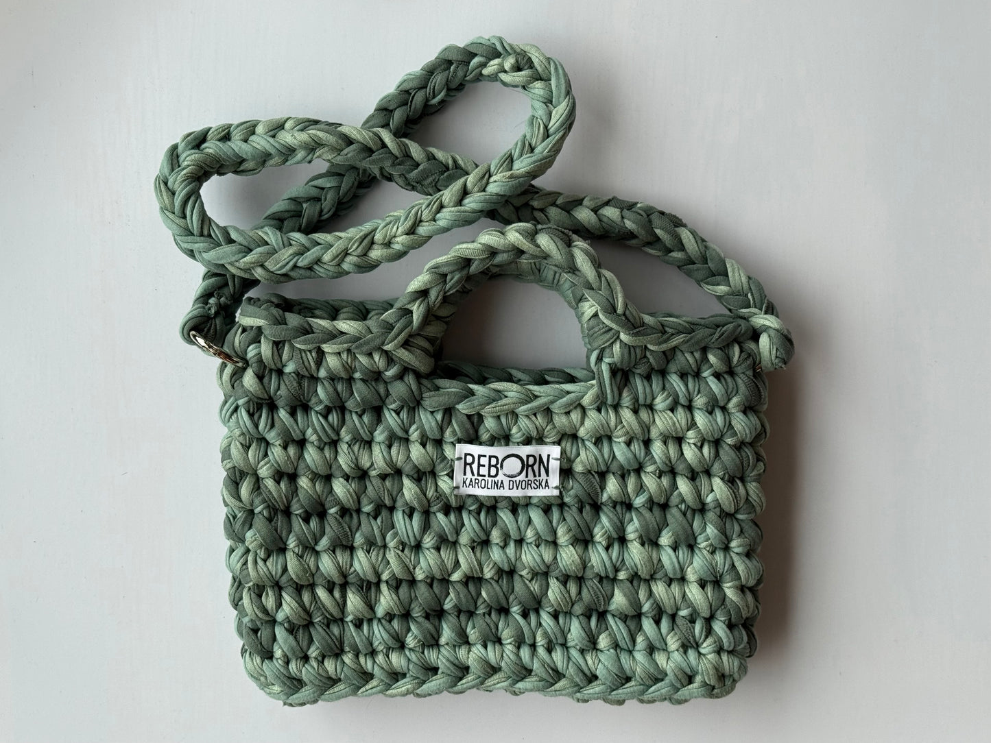 Crossbody kabelka M – Sage Green