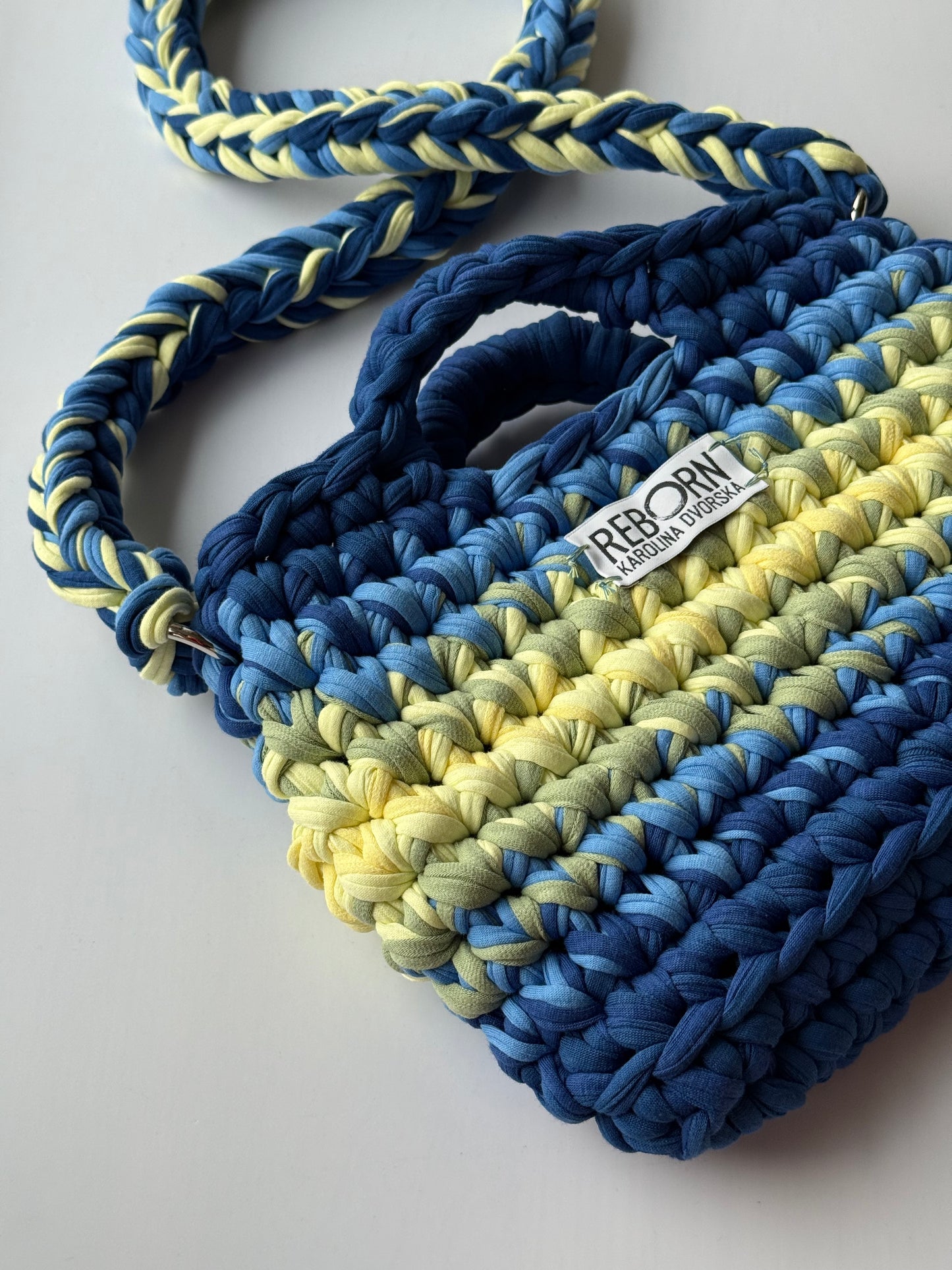 Crossbody kabelka M – Ocean Lime