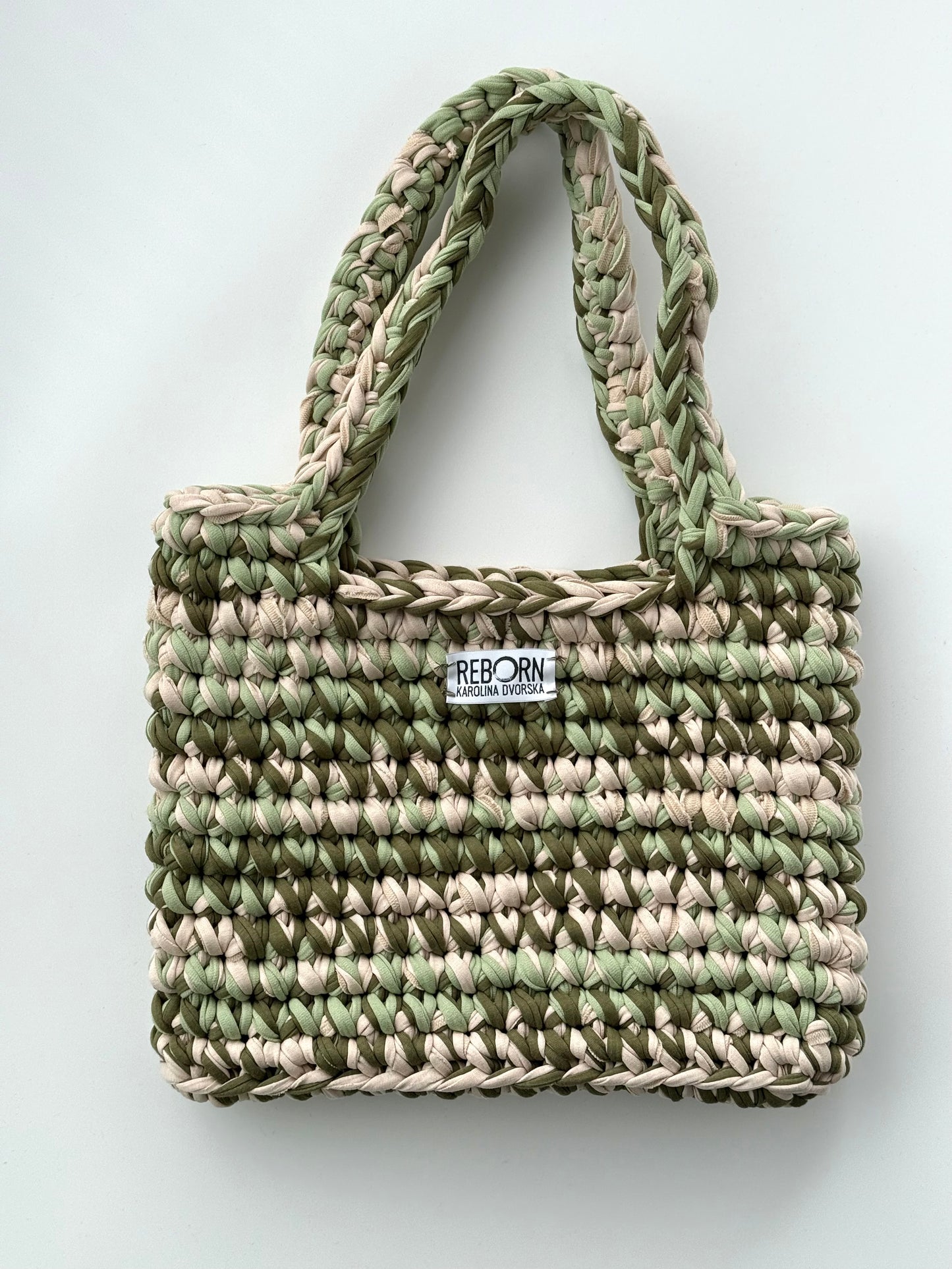 Shopper taška M – Olive Ivory