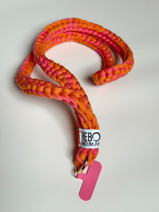 Slim popruh na telefon – Peach