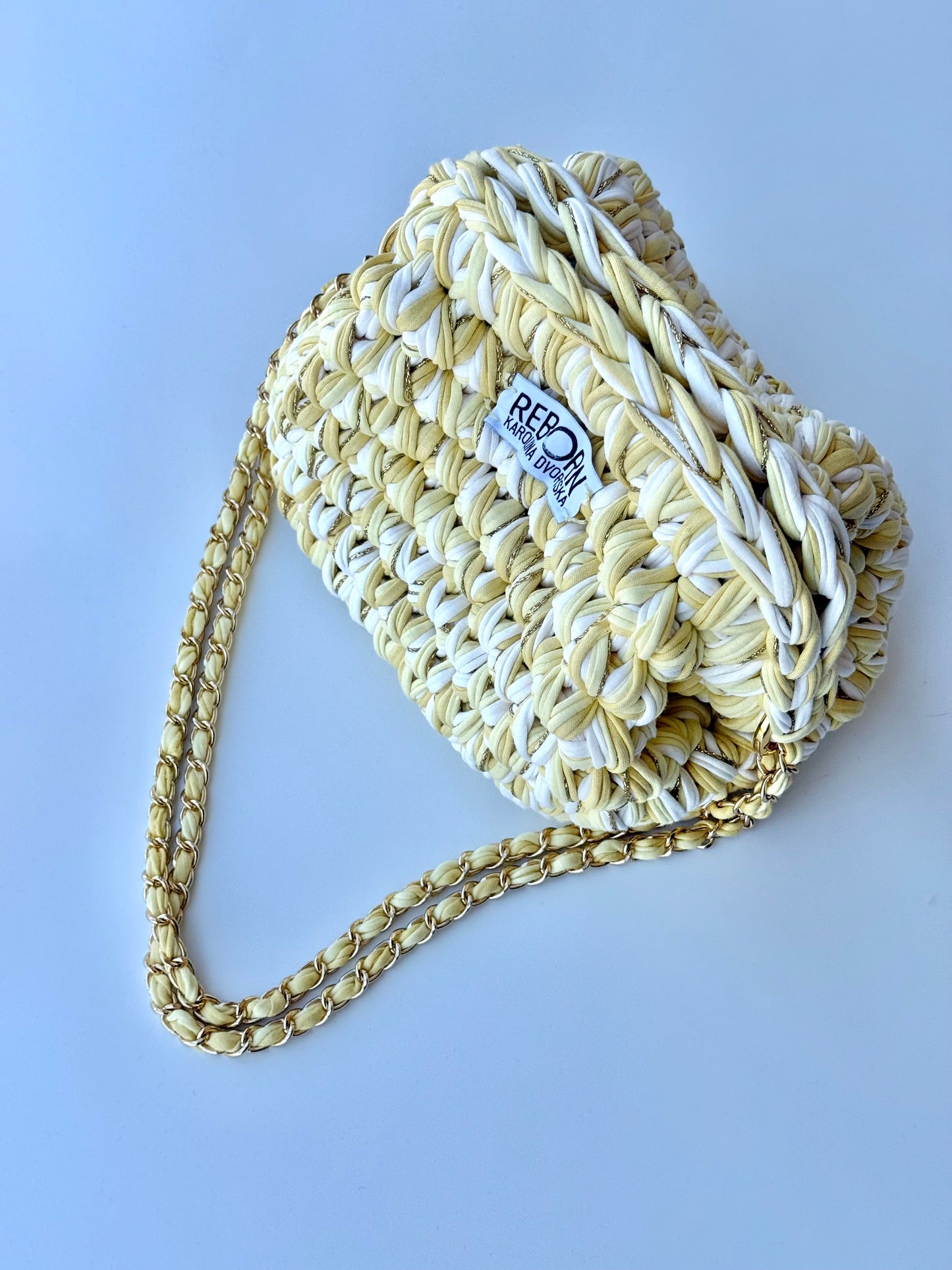 Clutch kabelka – Butter Yellow