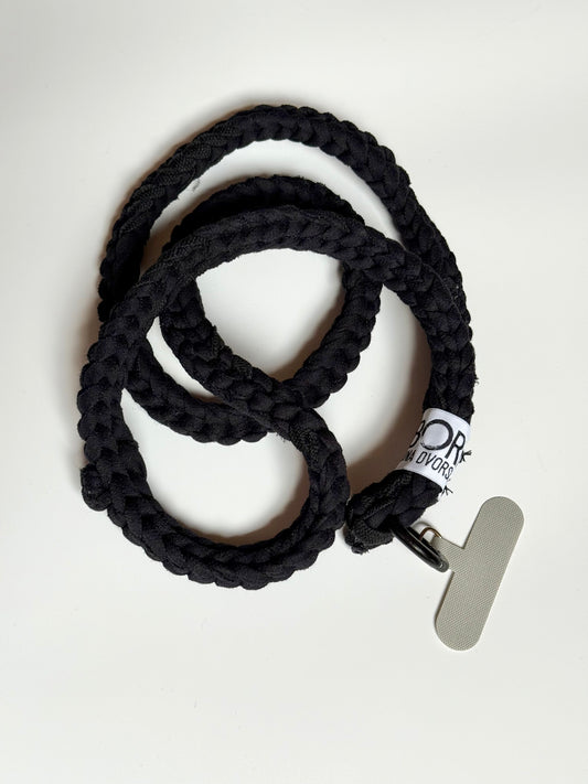 Slim popruh na telefon – Black