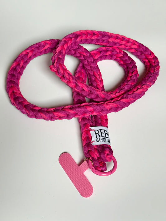 Slim popruh na telefon – Pink Fuchsia