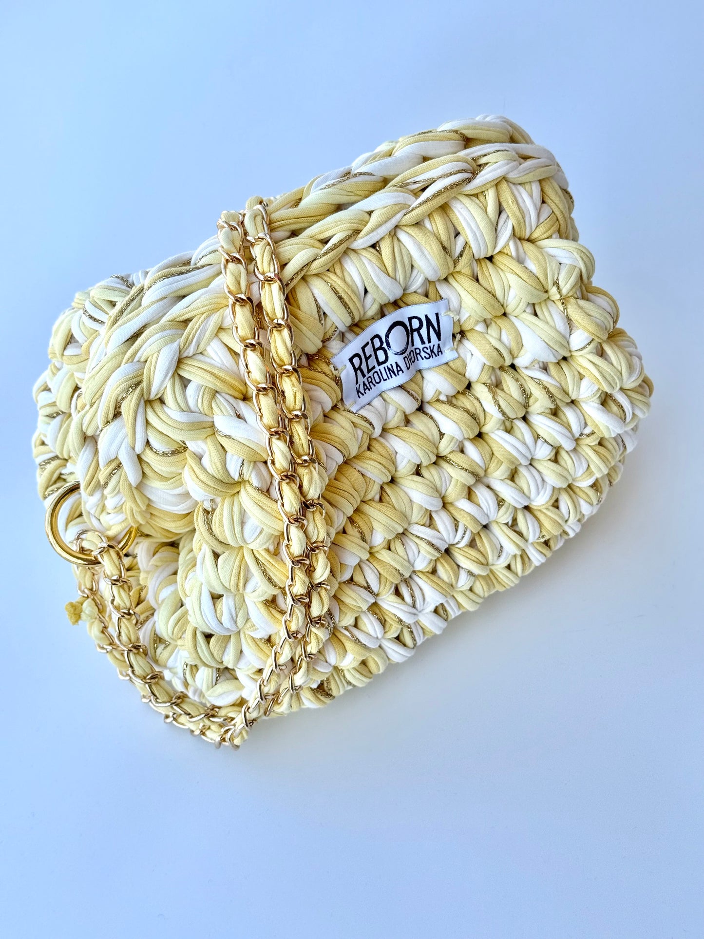 Clutch kabelka – Butter Yellow
