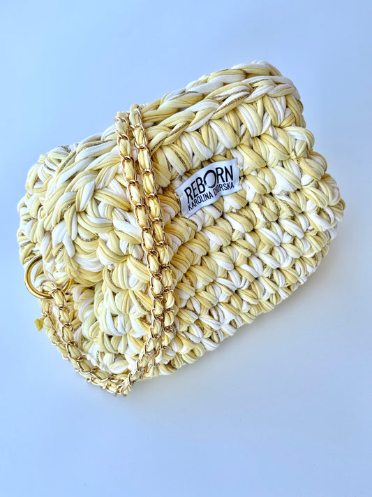 Clutch kabelka – Butter Yellow