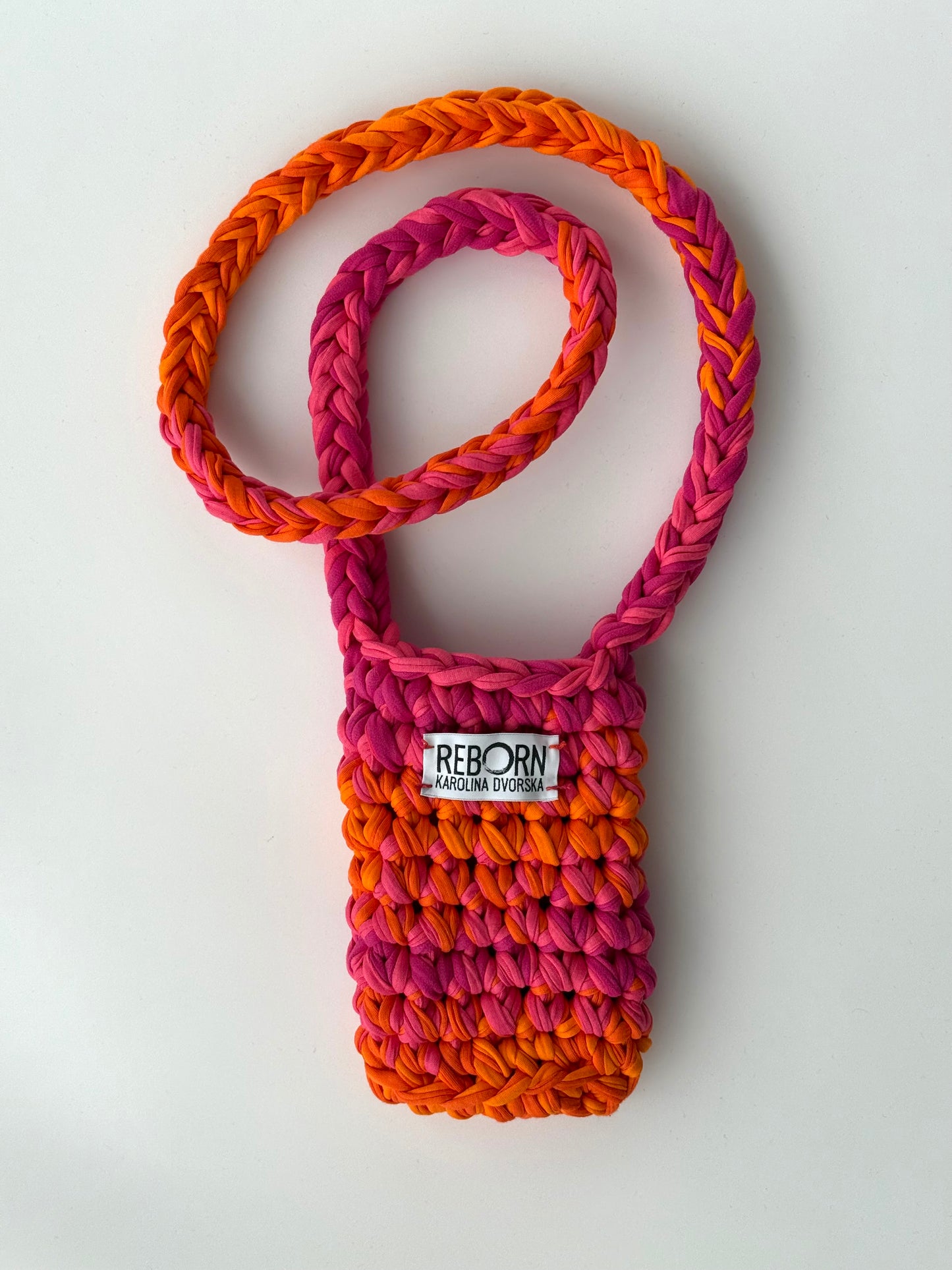 Crossbody kapsa na telefon – Mango Raspberry