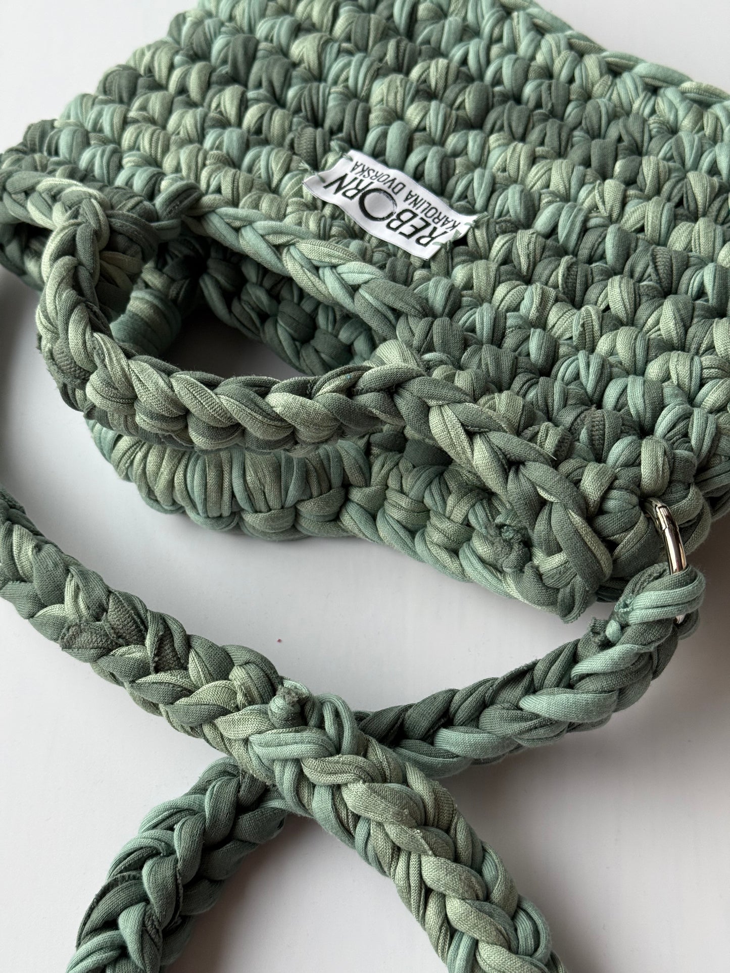 Crossbody kabelka M – Sage Green