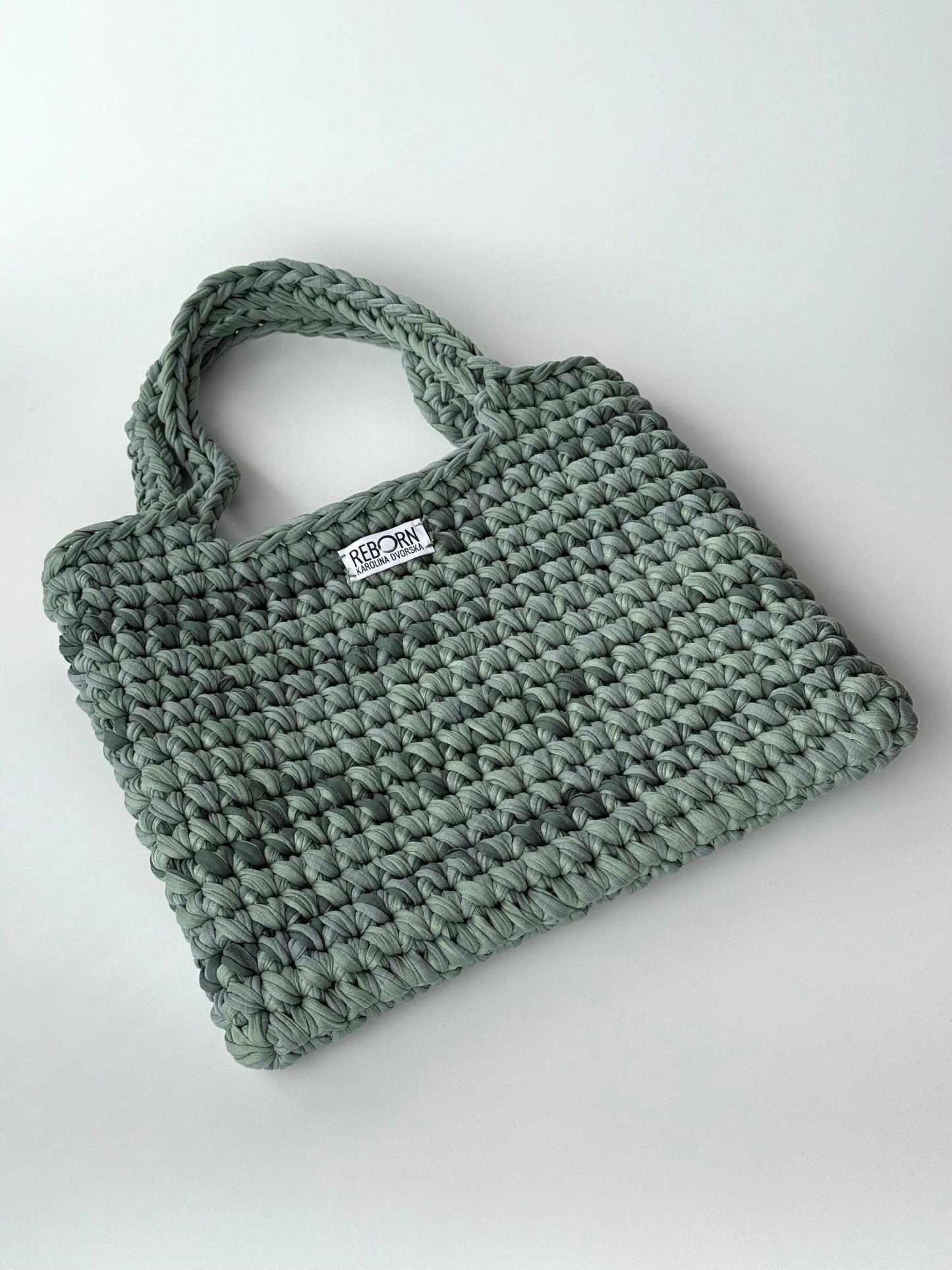 Shopper taška L – Sage Green
