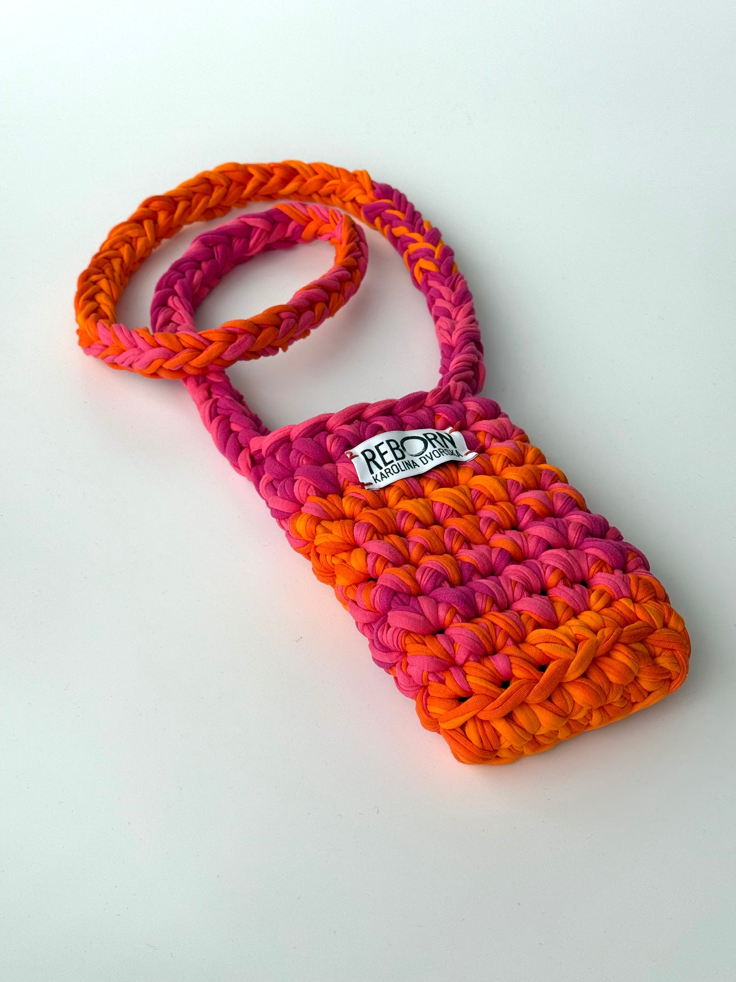Crossbody kapsa na telefon – Mango Raspberry