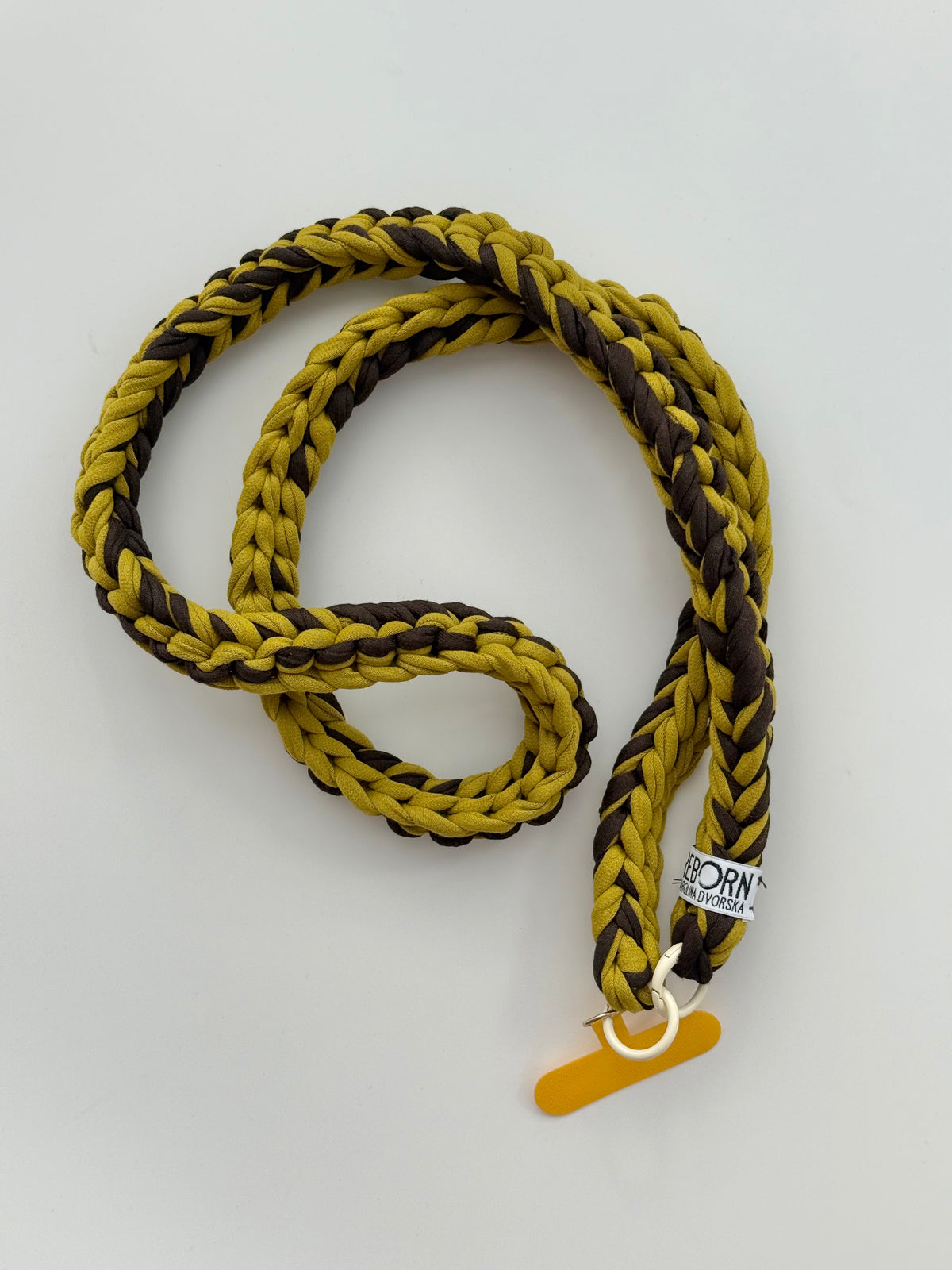 Popruh na telefon – Ocre Brown