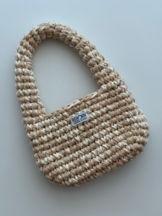Maxi Lock kabelka – Beige Shade